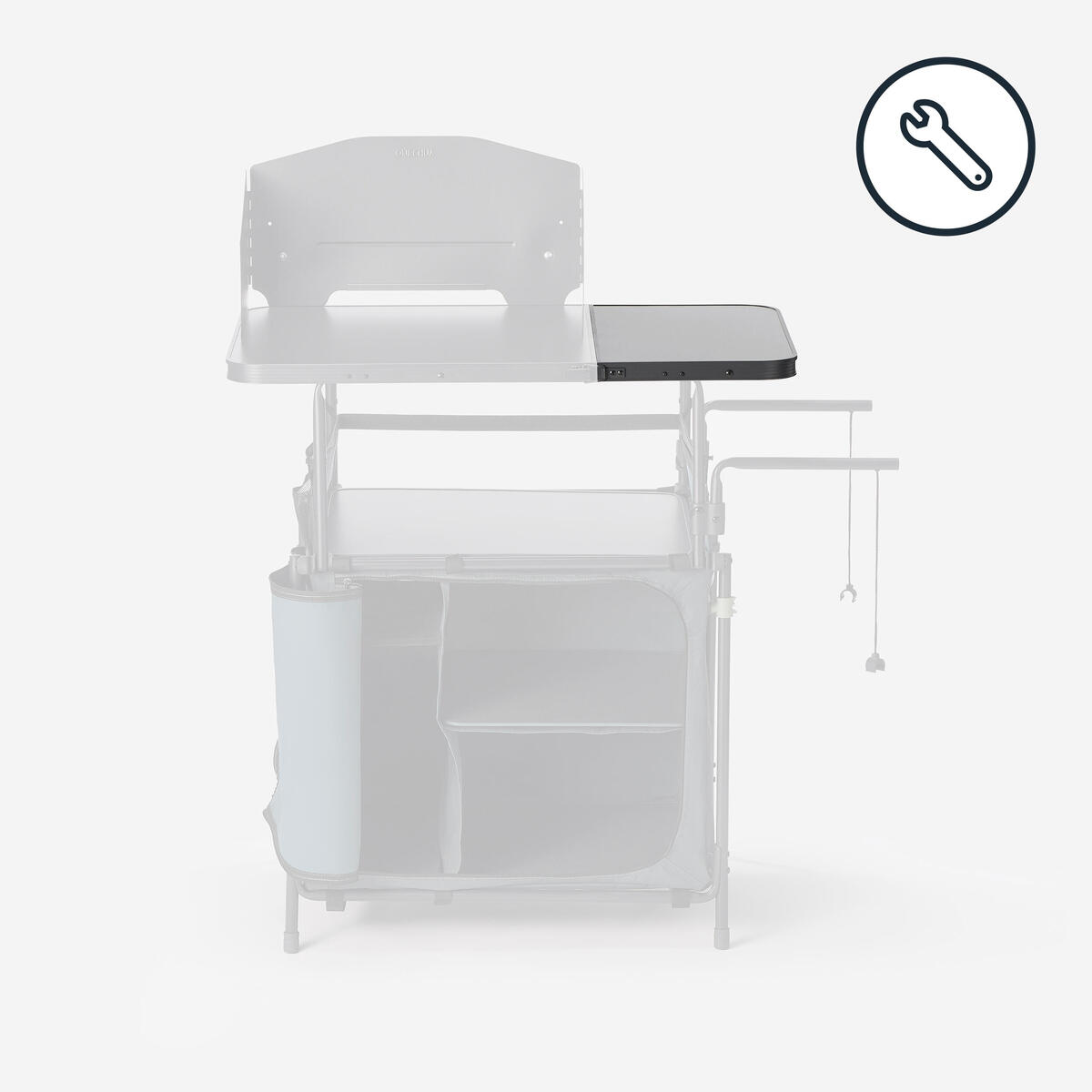 Plateau étagère - pièce détachée pour le meuble de cuisine L