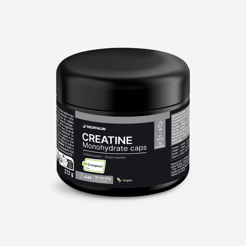 Creatină monohidrată capsule Creapure® 