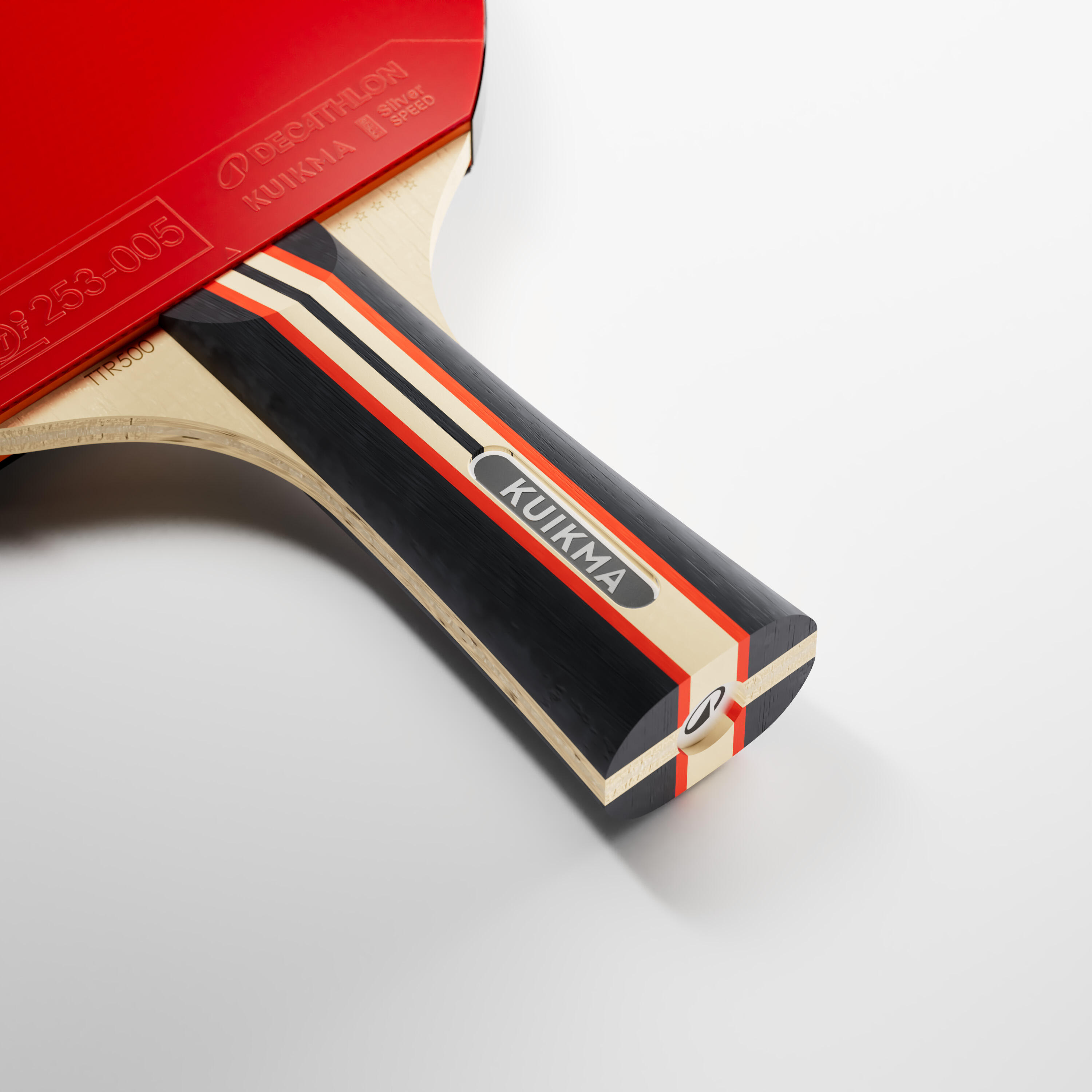 Raquette De Ping-pong Hurricane King - 5 Plis De Bois - Fabriquée Au Japon - Occasion Avec Sa Boîte
