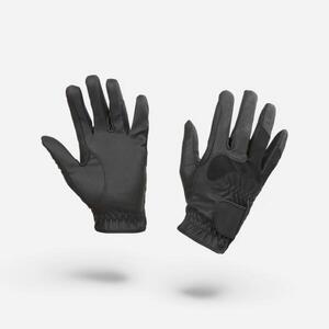 Guantes Equitación Gloria Covalliero Adultos Negro