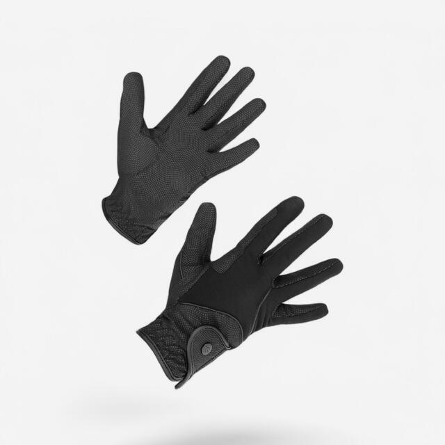 Winter rijhandschoenen Nerica Covalliero zwart