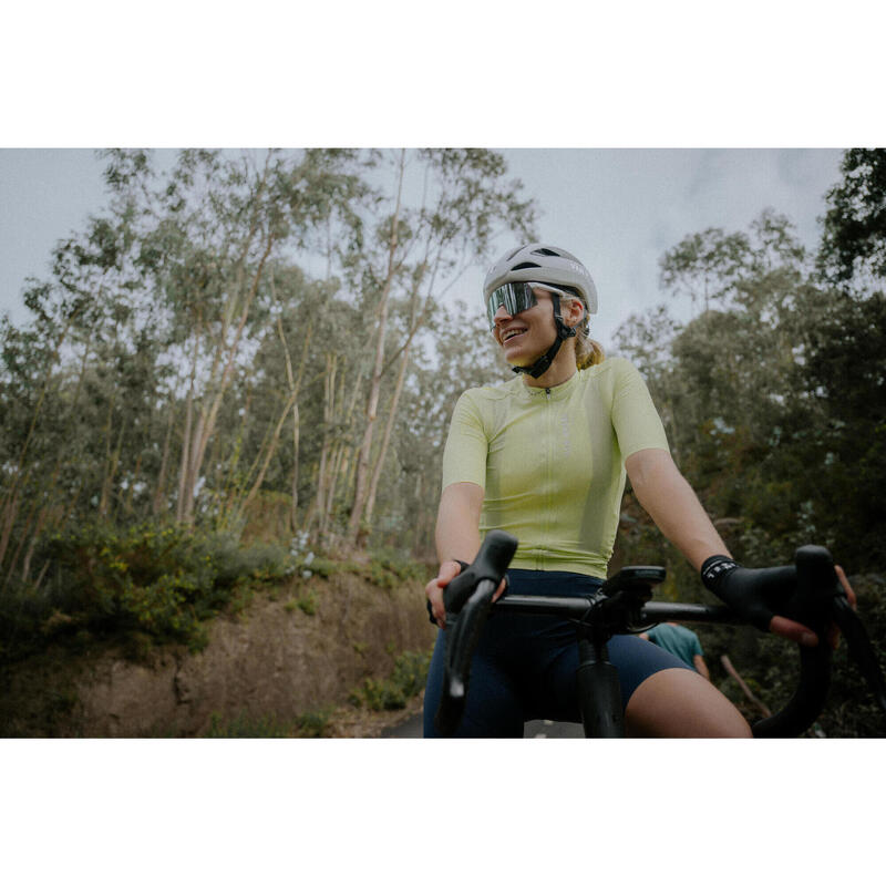 Casque de vélo route aéro RCR-F blanc