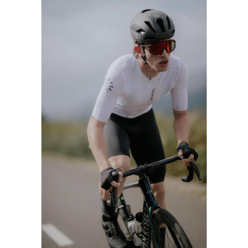 Maillot de vélo route manches courtes été unisexe - RACER 2