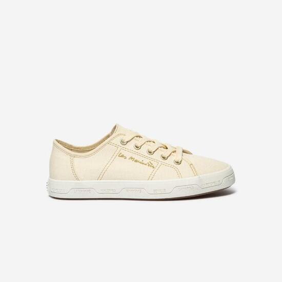 Basket de marche en toile femmeTBS Lescala beige