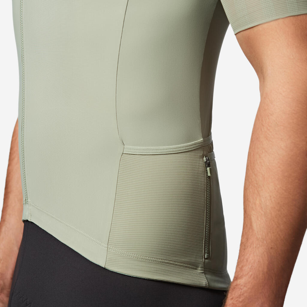 Radtrikot kurzarm Sommer Rennrad EDR Ultra grün 