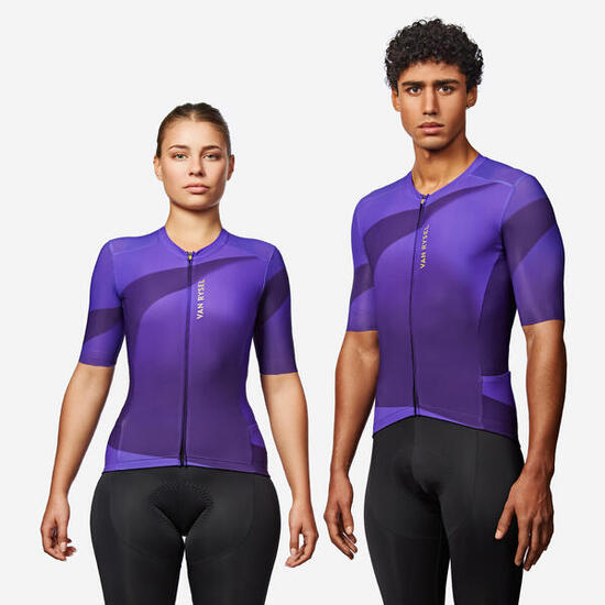 Maglia ciclismo adulto unisex Van Rysel RACER 2