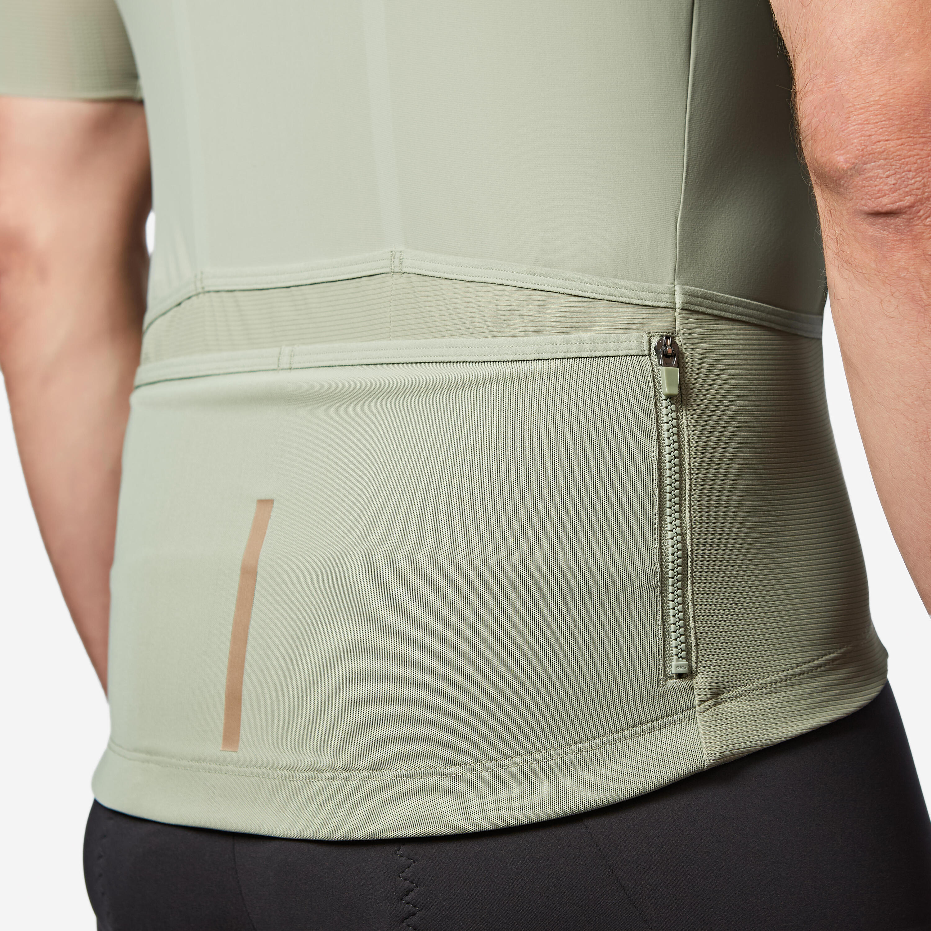 Radtrikot kurzarm Sommer Rennrad EDR Ultra khaki  5/11