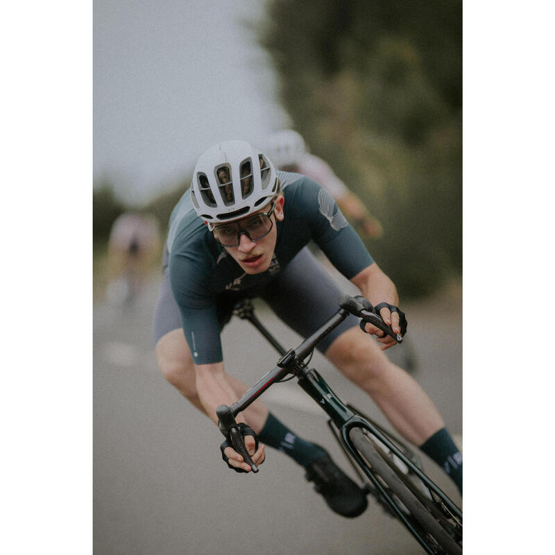 Velo de route rcr pro shimano ultegra di2 capteur de puissance vert abysse