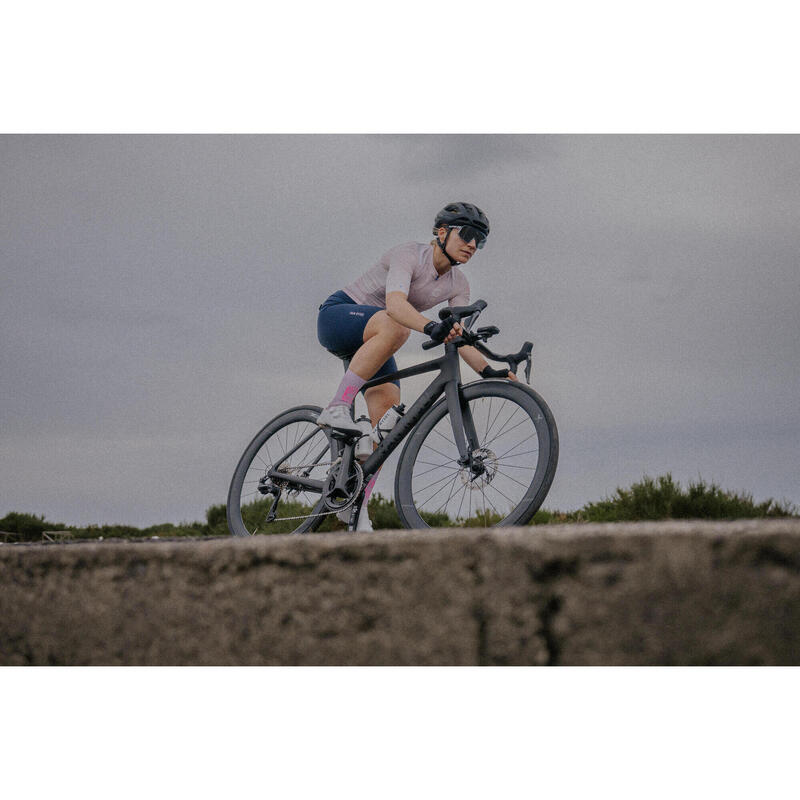 Chaussettes vélo 900 lila