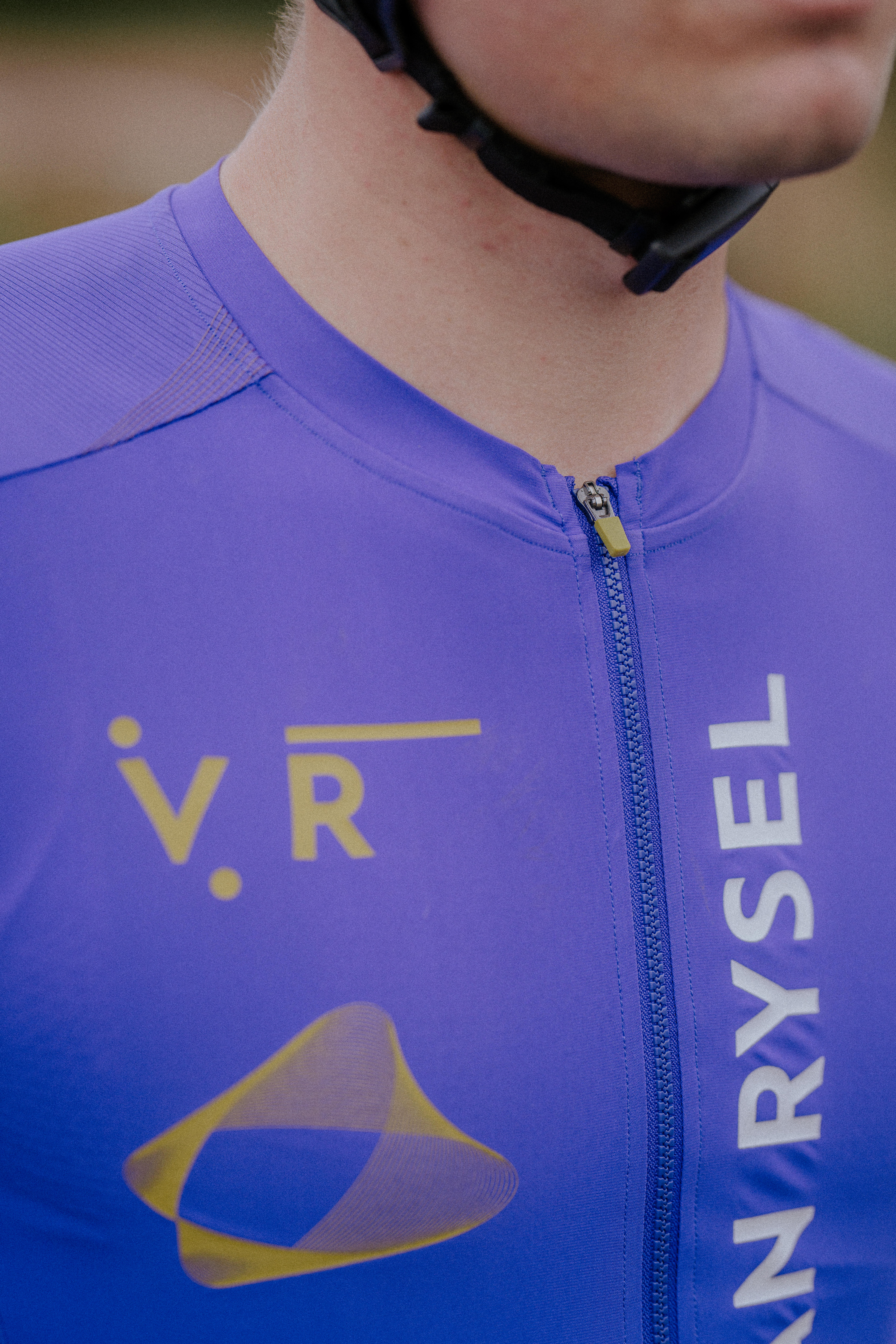 Van Rysel RCR II Jersey SS Summer Unisex - Purple