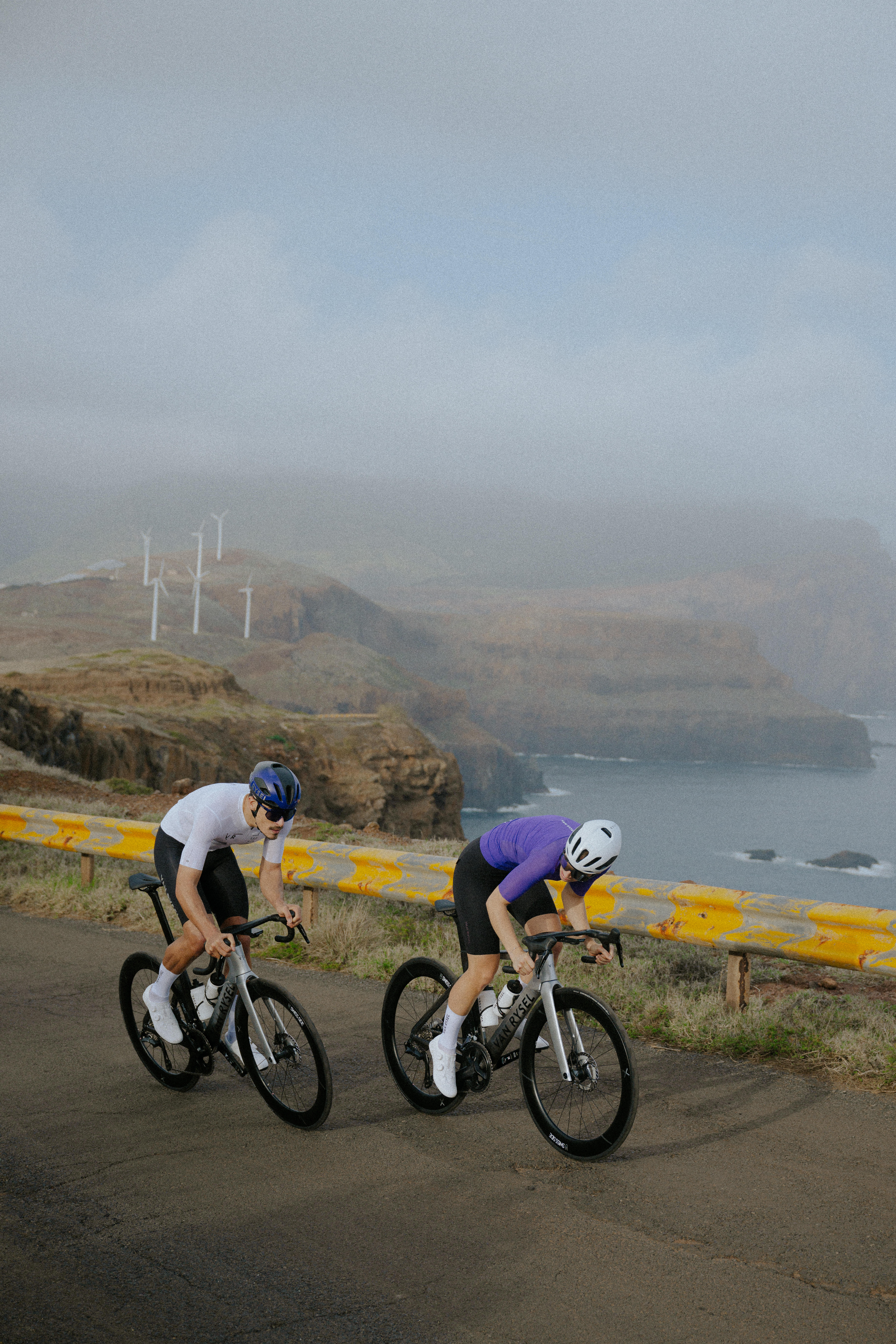 Maillot de vélo route manches courtes - Racer 2 violet - VAN RYSEL