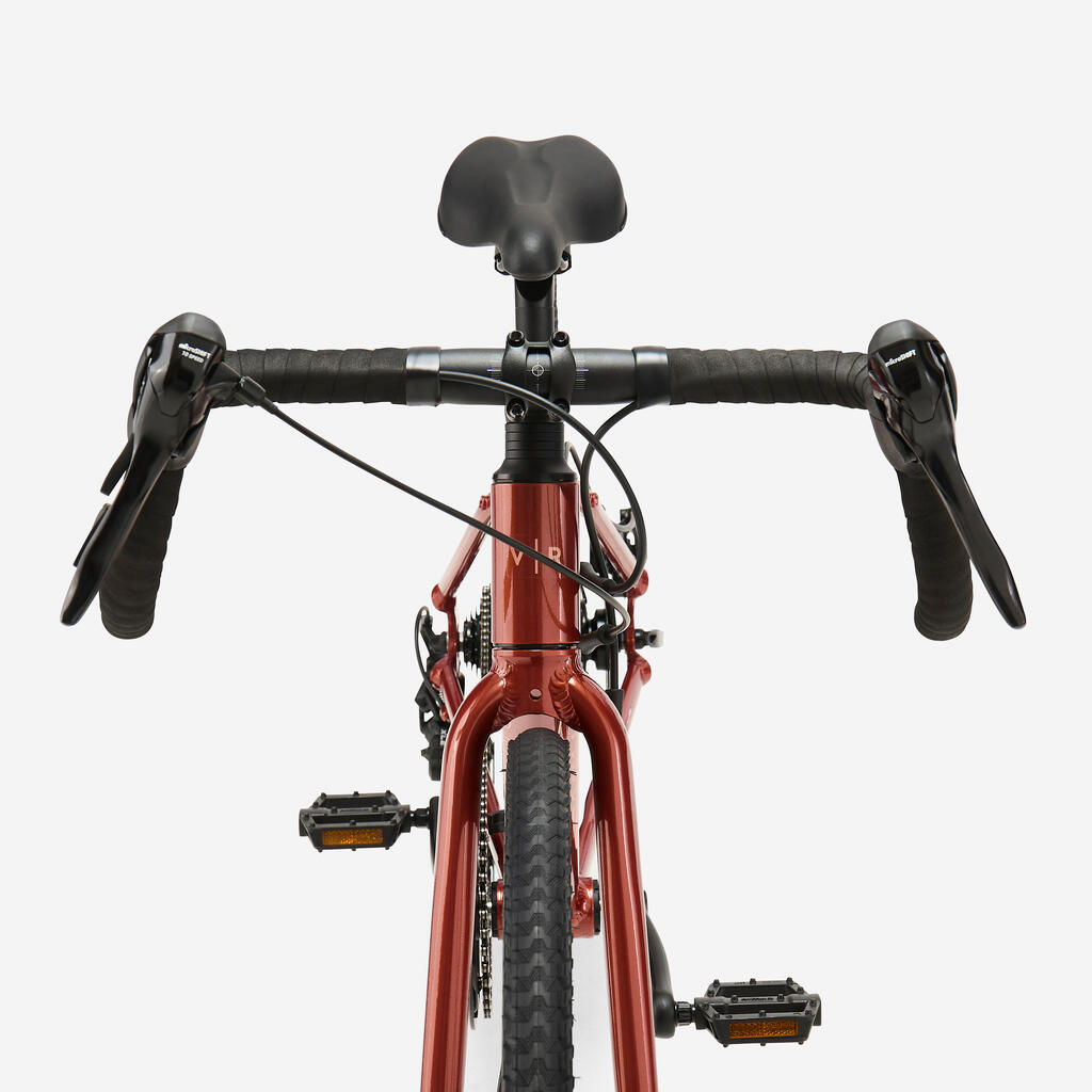 26” bērnu (9–12 gadi) velosipēds “GRVL 500”, sarkans