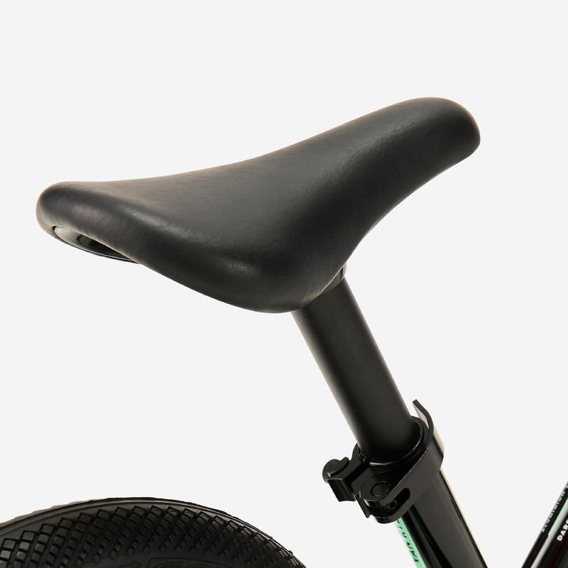 Bicicletă Fără Pedale 12 inch RUNRIDE Racing Negru și albastru Copii