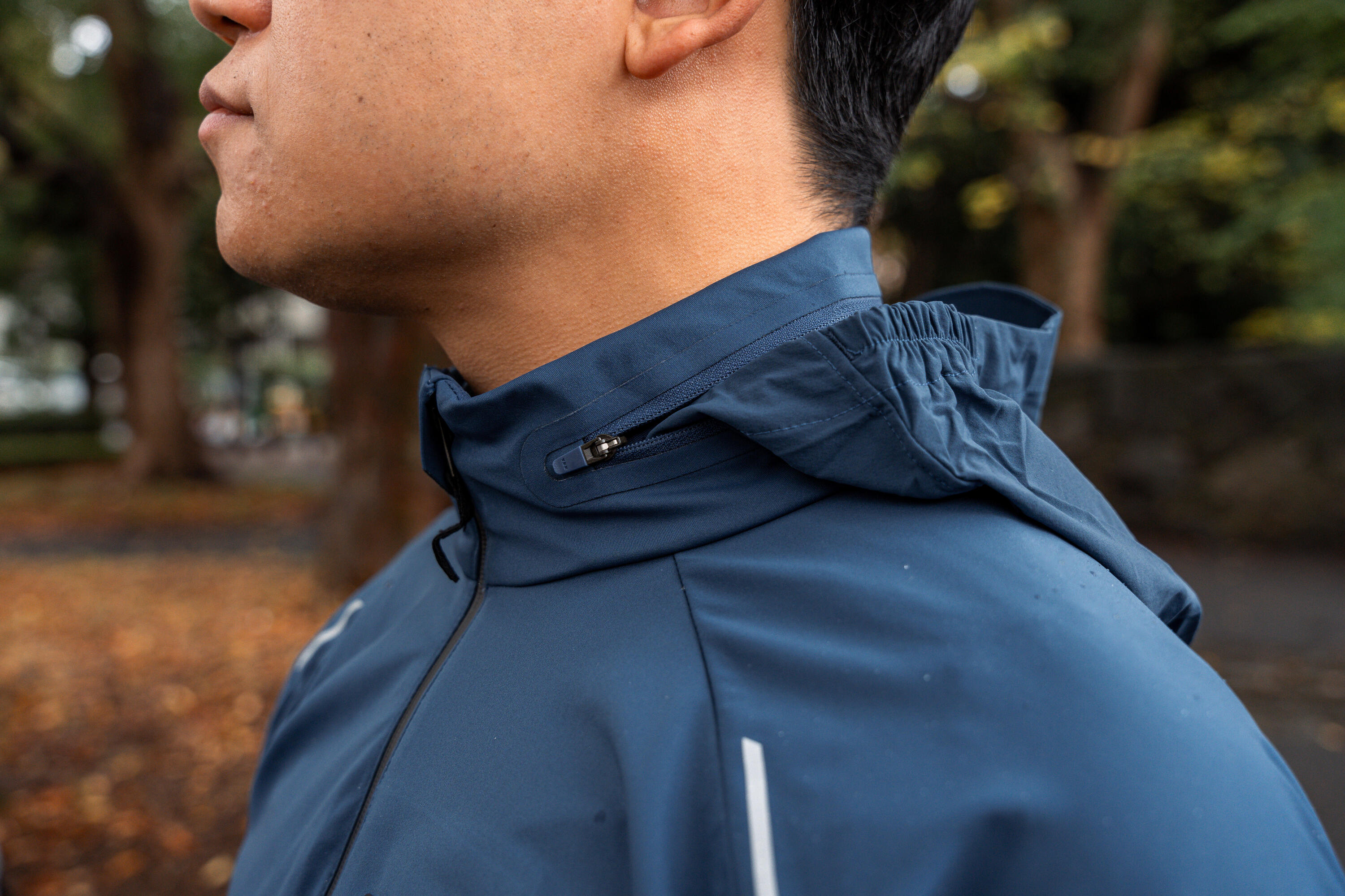 Giacca running uomo regular RUN WARM 900			blu 21/21