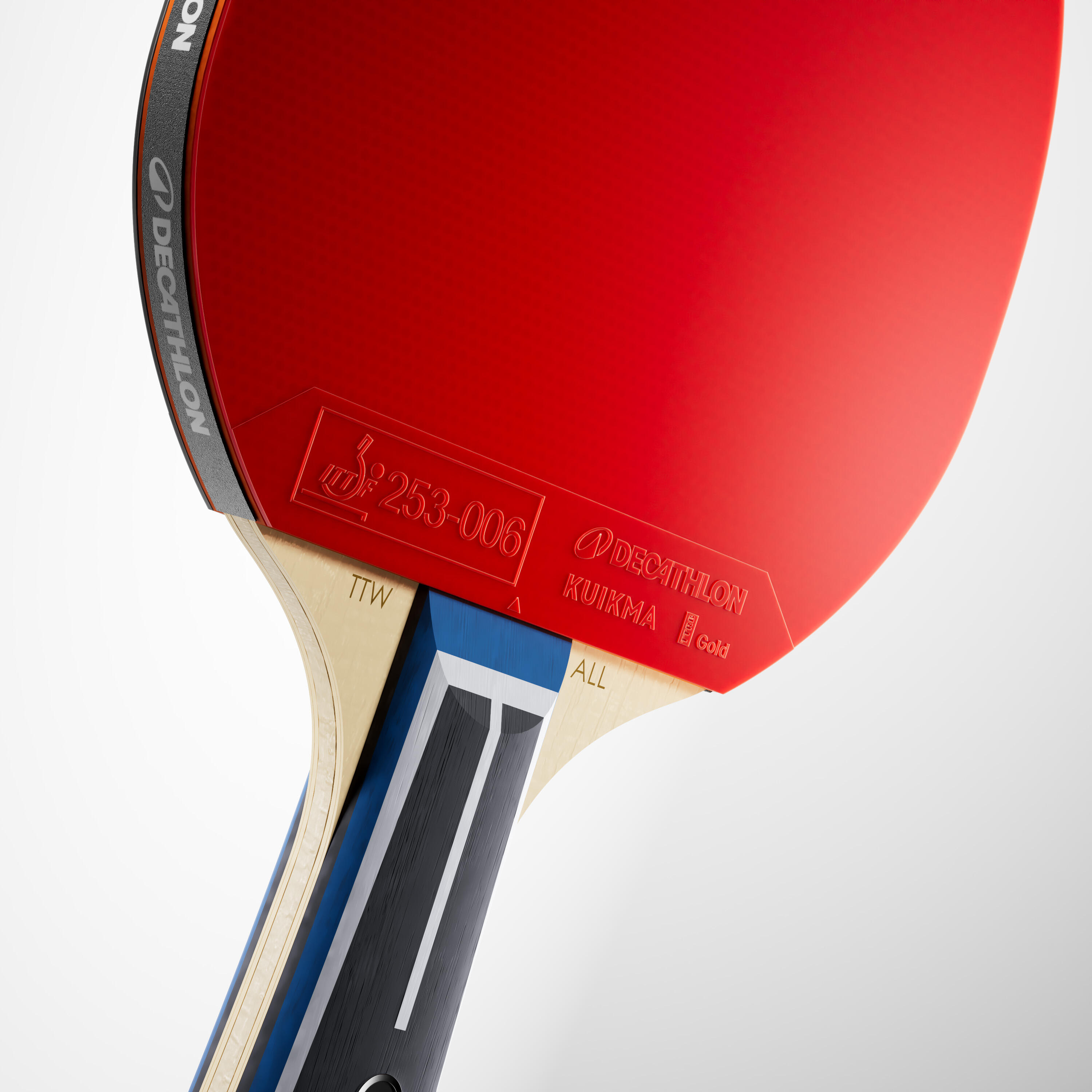 Table Tennis Paddle  All-Round 6* - TTR 900 ITTF Club - PONGORI
