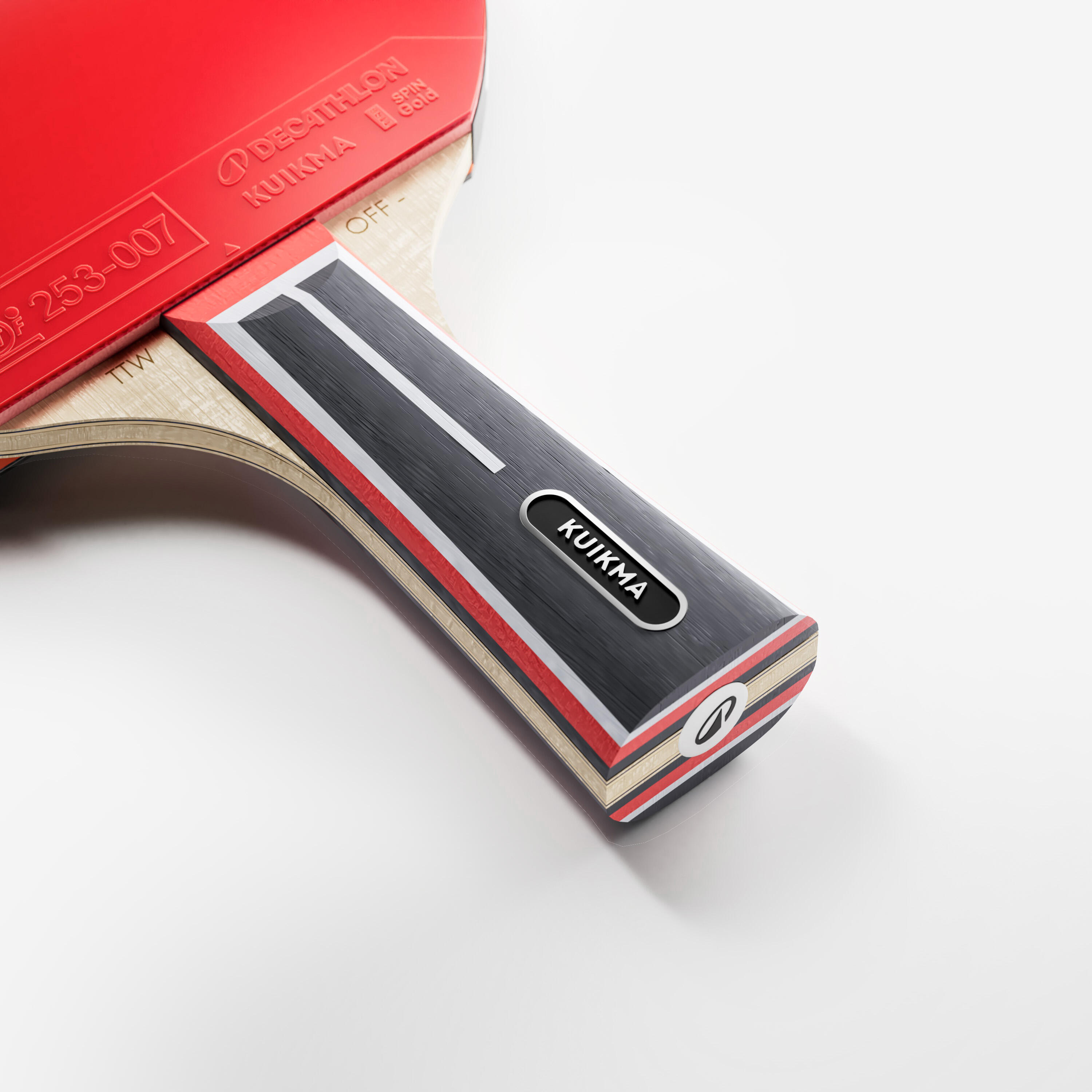 Table Tennis ITTF Club Bat TTR 930 Spin H-Carbon 7*