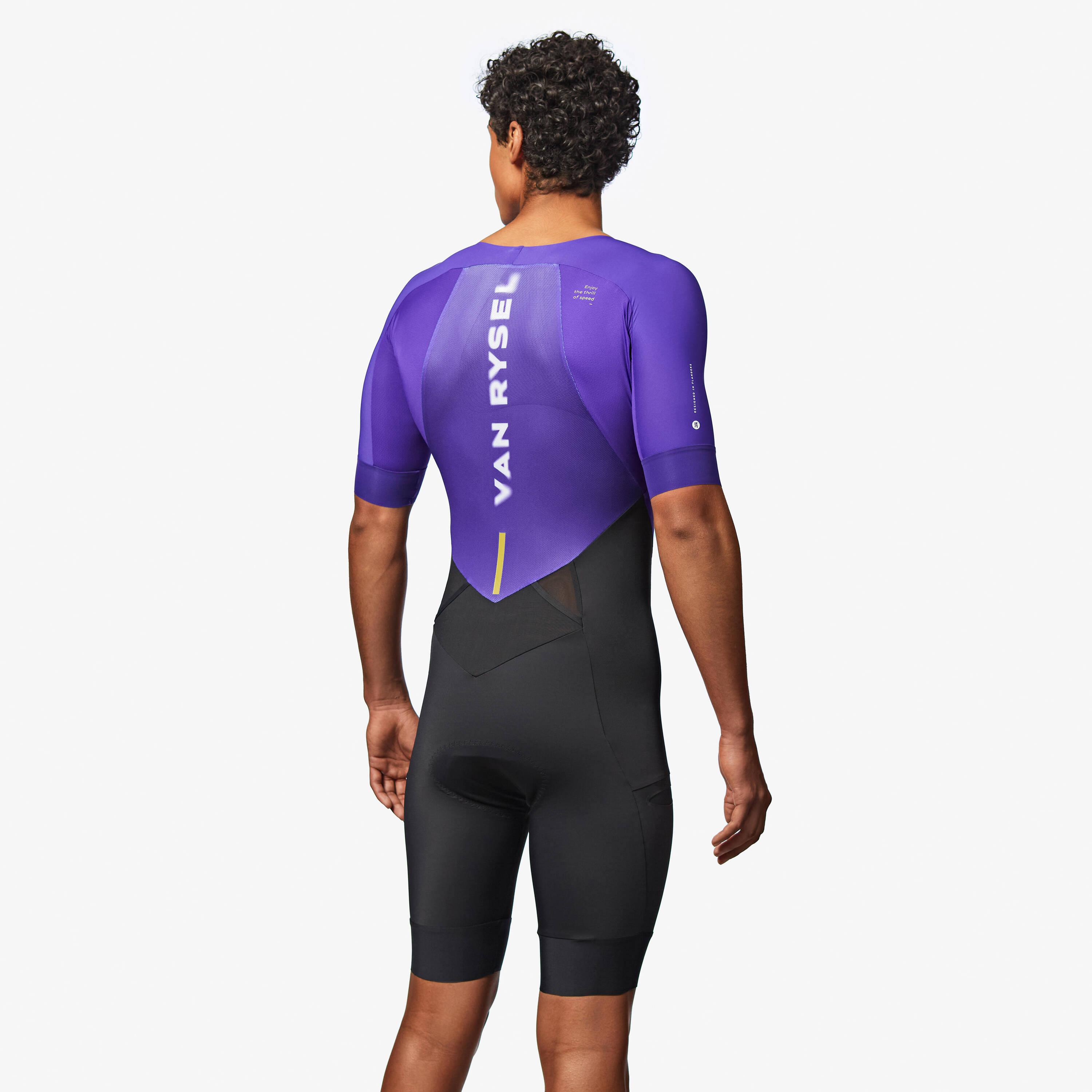 Men Triathlon Trisuit - Purple -  3