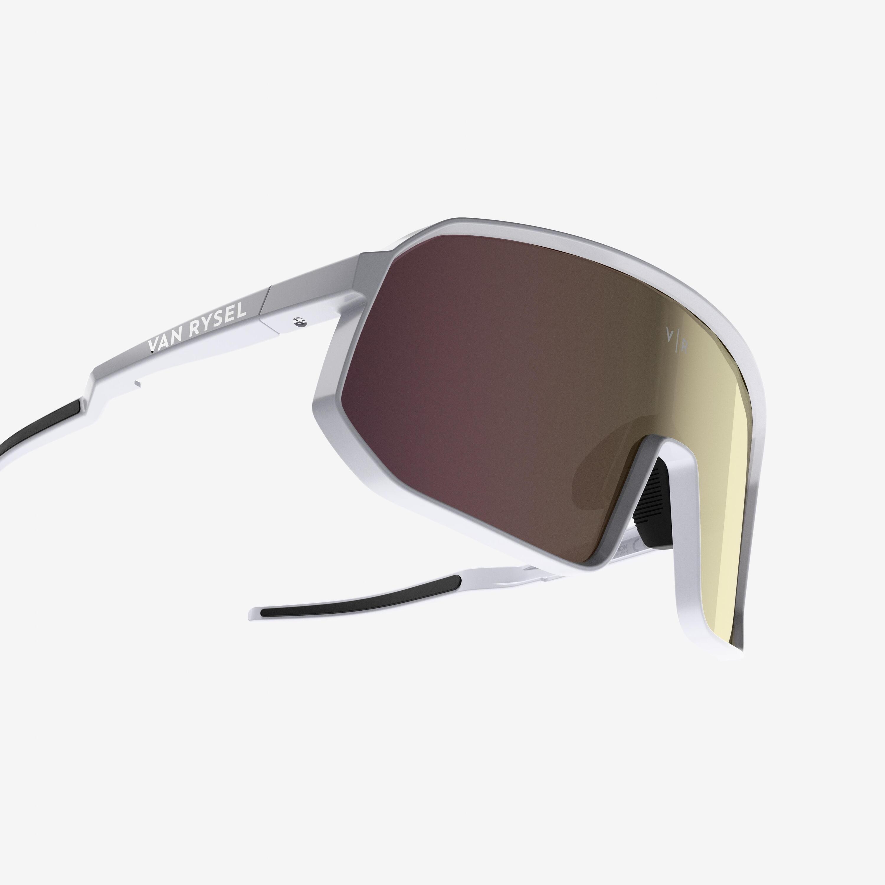 Cycling Cat 3 Sunglasses RoadR 900 Perf - White 6/11