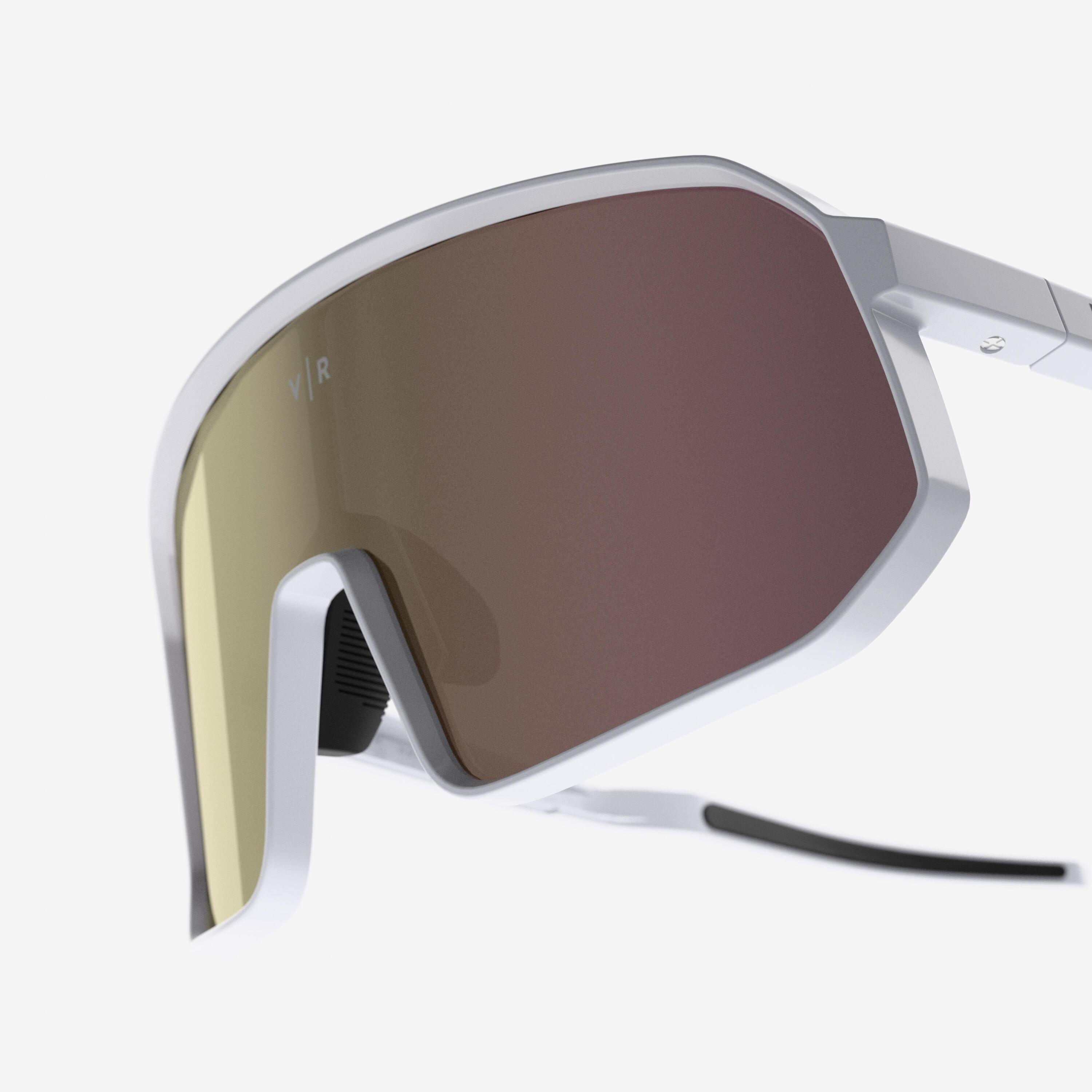 Cycling Cat 3 Sunglasses RoadR 900 Perf - White 7/11