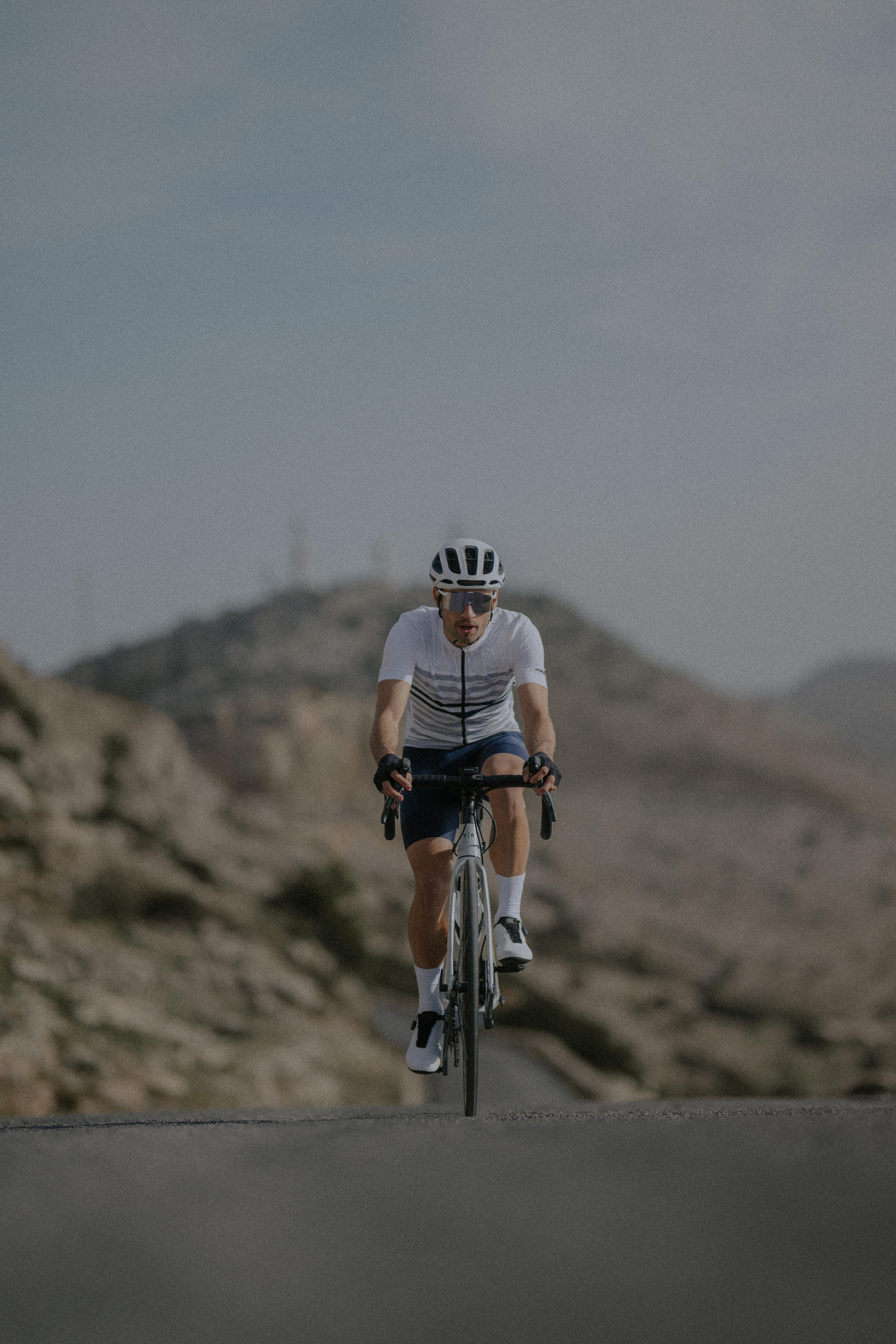 Maillot de vélo de route à manches courtes ajusté homme – EDR 2 - VAN RYSEL