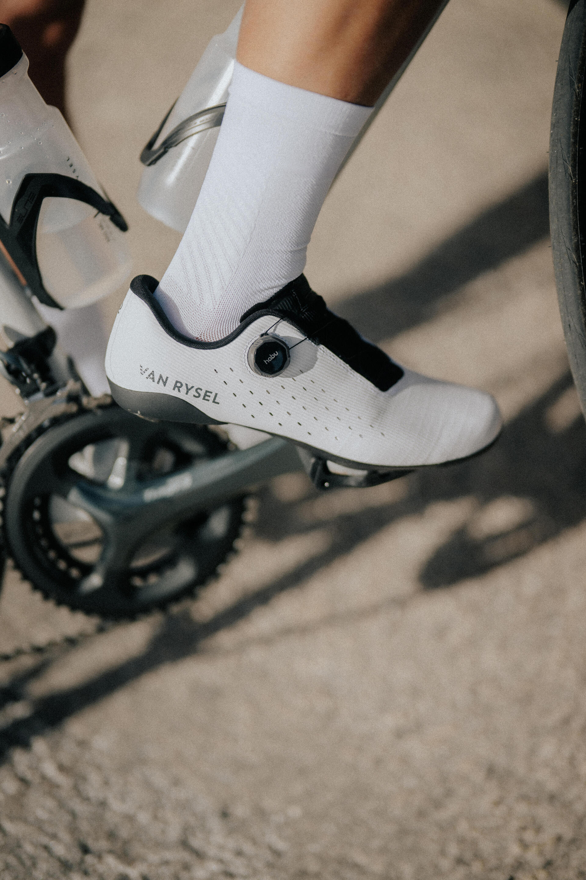 Road Cycling Shoes NCR White