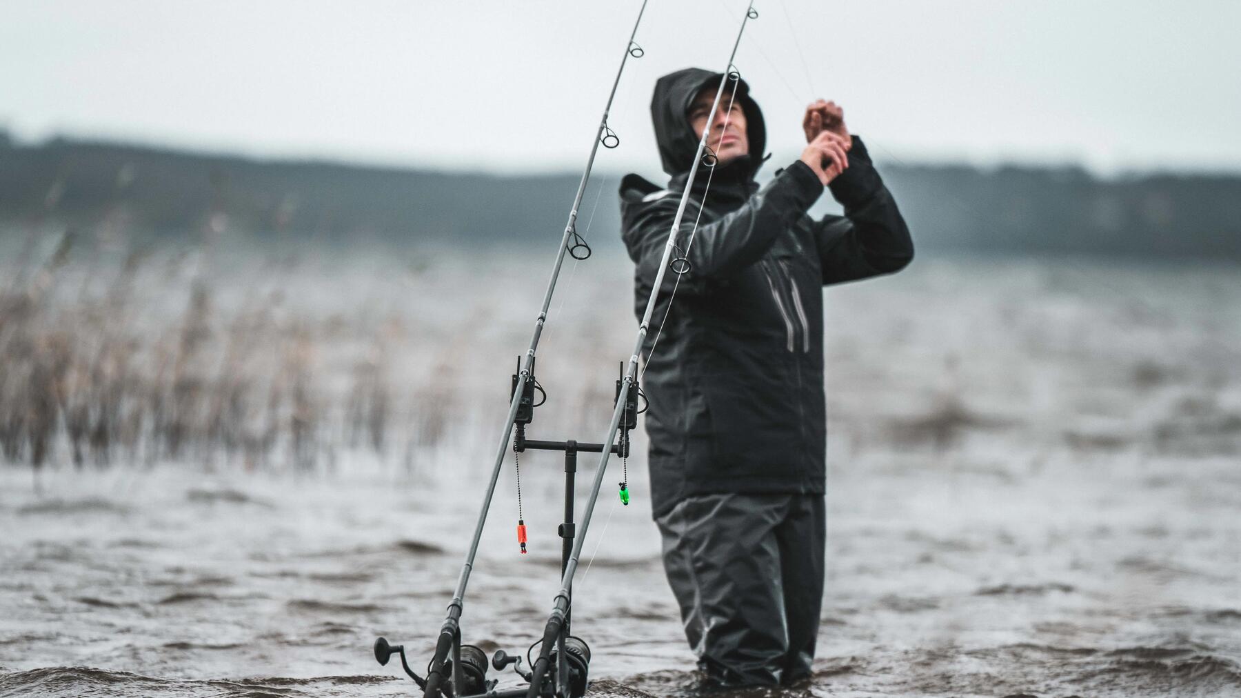Angler hat den richtigen Spinner gewählt