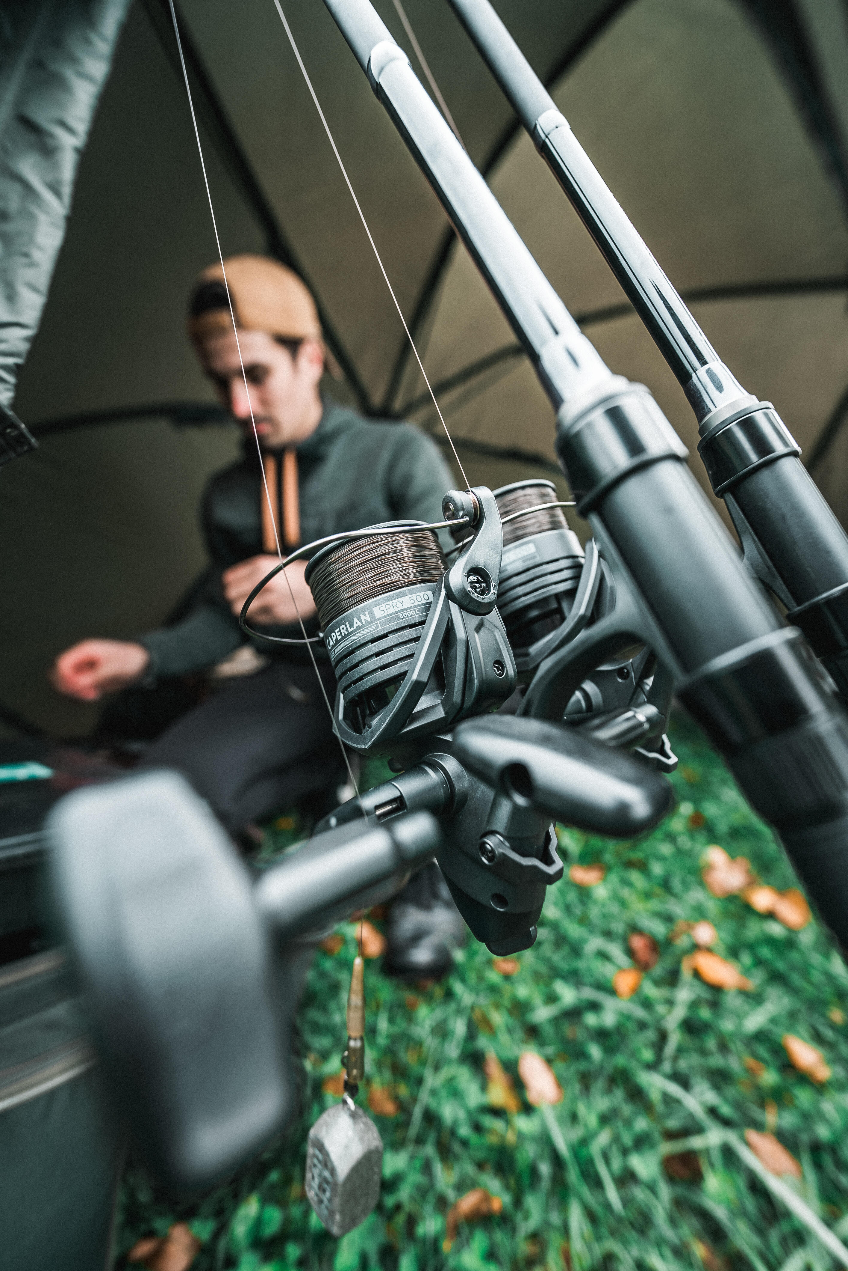 Ensemble canne et moulinet pêche de la carpe Xtrem 500 12 pieds 11/16