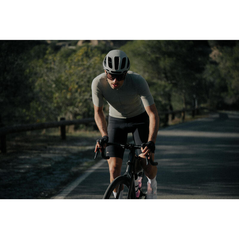 Maillot Vélo Route manches courtes été EDR ULTRA khaki