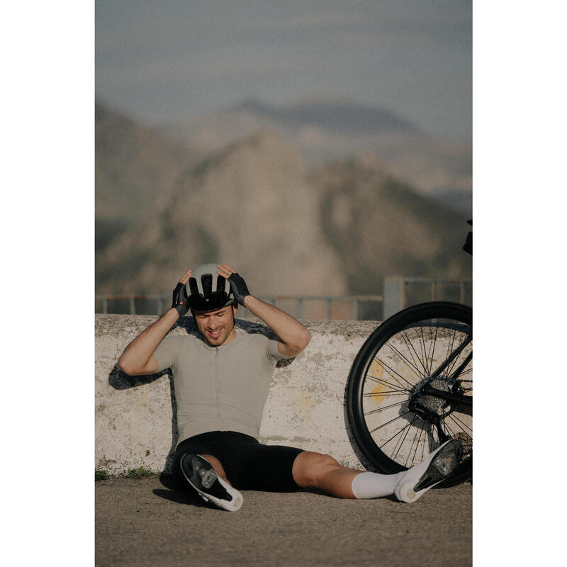 Maillot Vélo Route manches courtes été EDR ULTRA khaki
