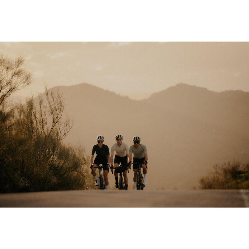 Maillot Vélo Route manches courtes été EDR ULTRA khaki
