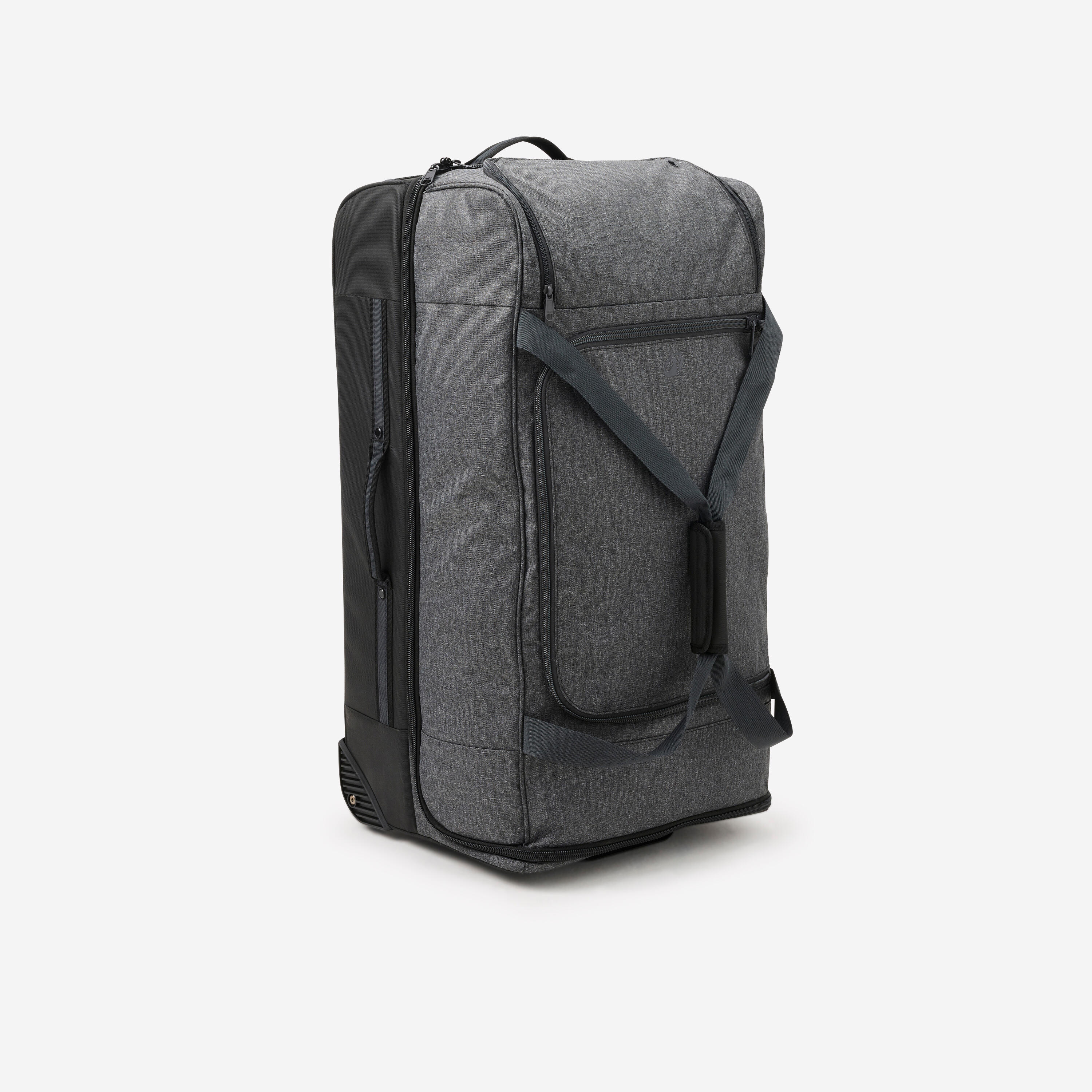 Large 2-wheel travel bag with shoe compartment, Club 500 105L