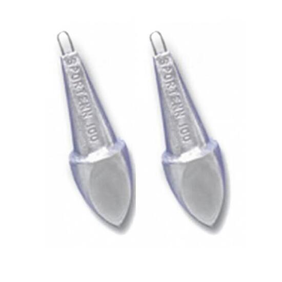 Piombo pesca in mare surfcasting Fonderia Roma Sporteen 2 pezzi