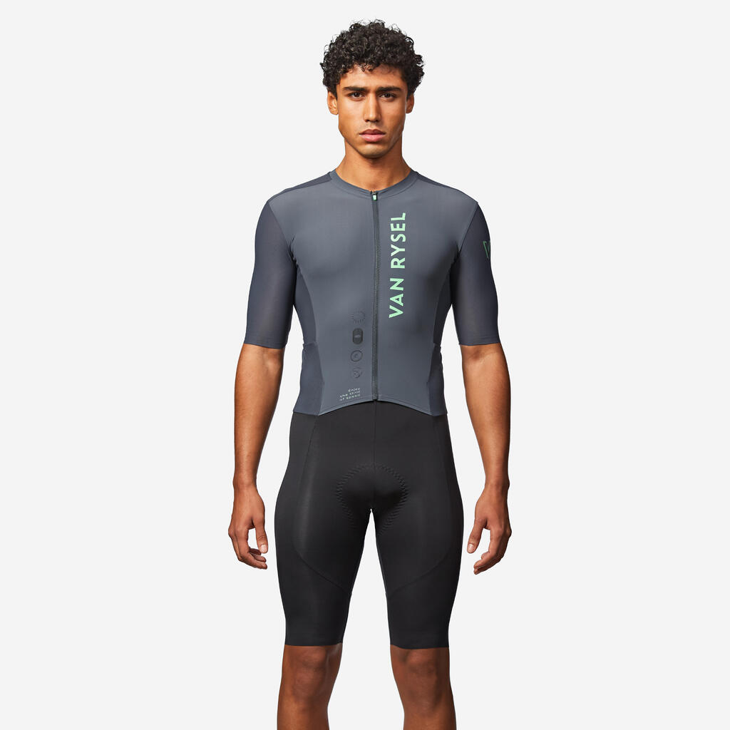 Bel moški kolesarski dres RACER 2
