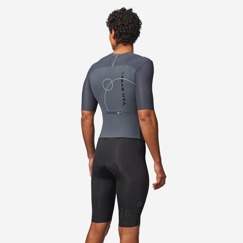 Bel moški kolesarski dres RACER 2