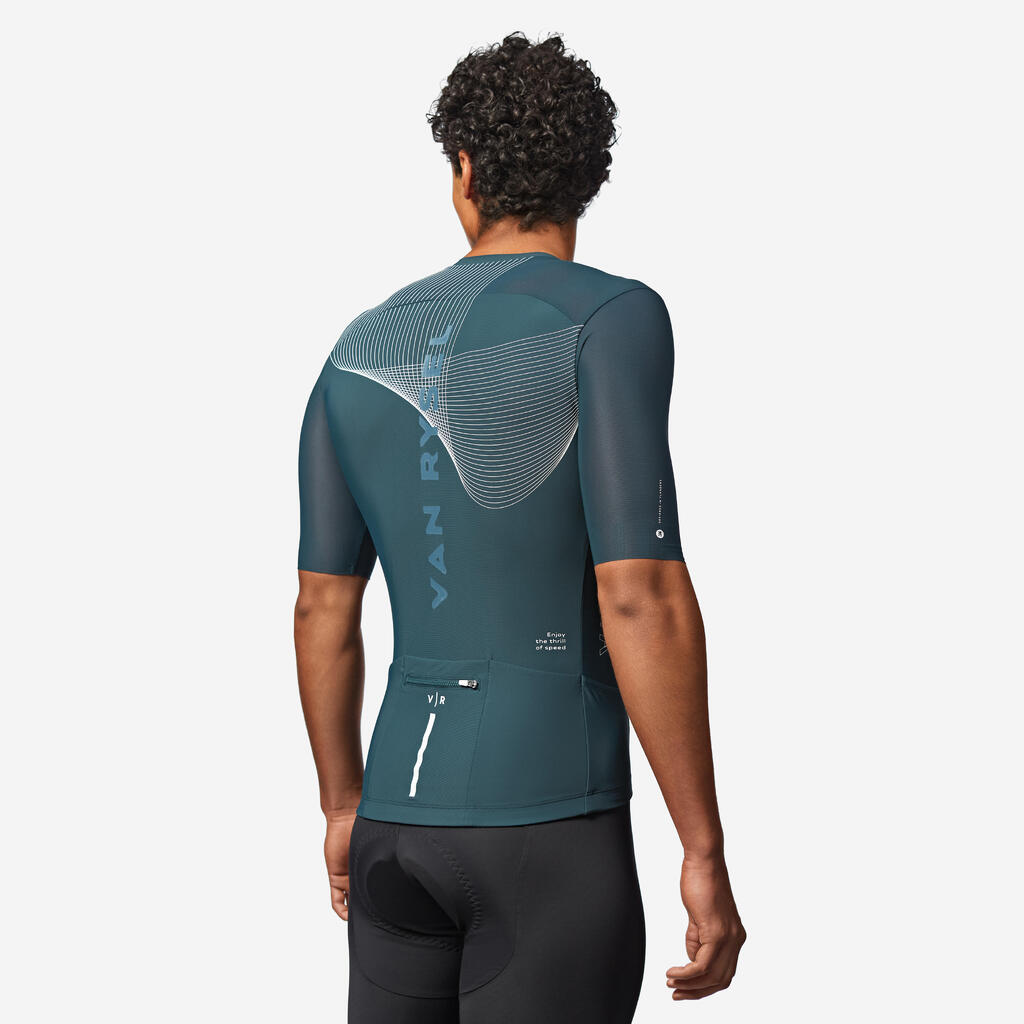 TRICOTA CICLISMO RUTA RACER 2 ADULTO MANGA CORTA VERANO