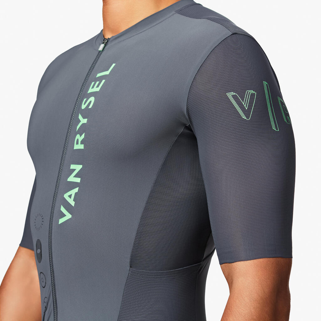 Bel moški kolesarski dres RACER 2