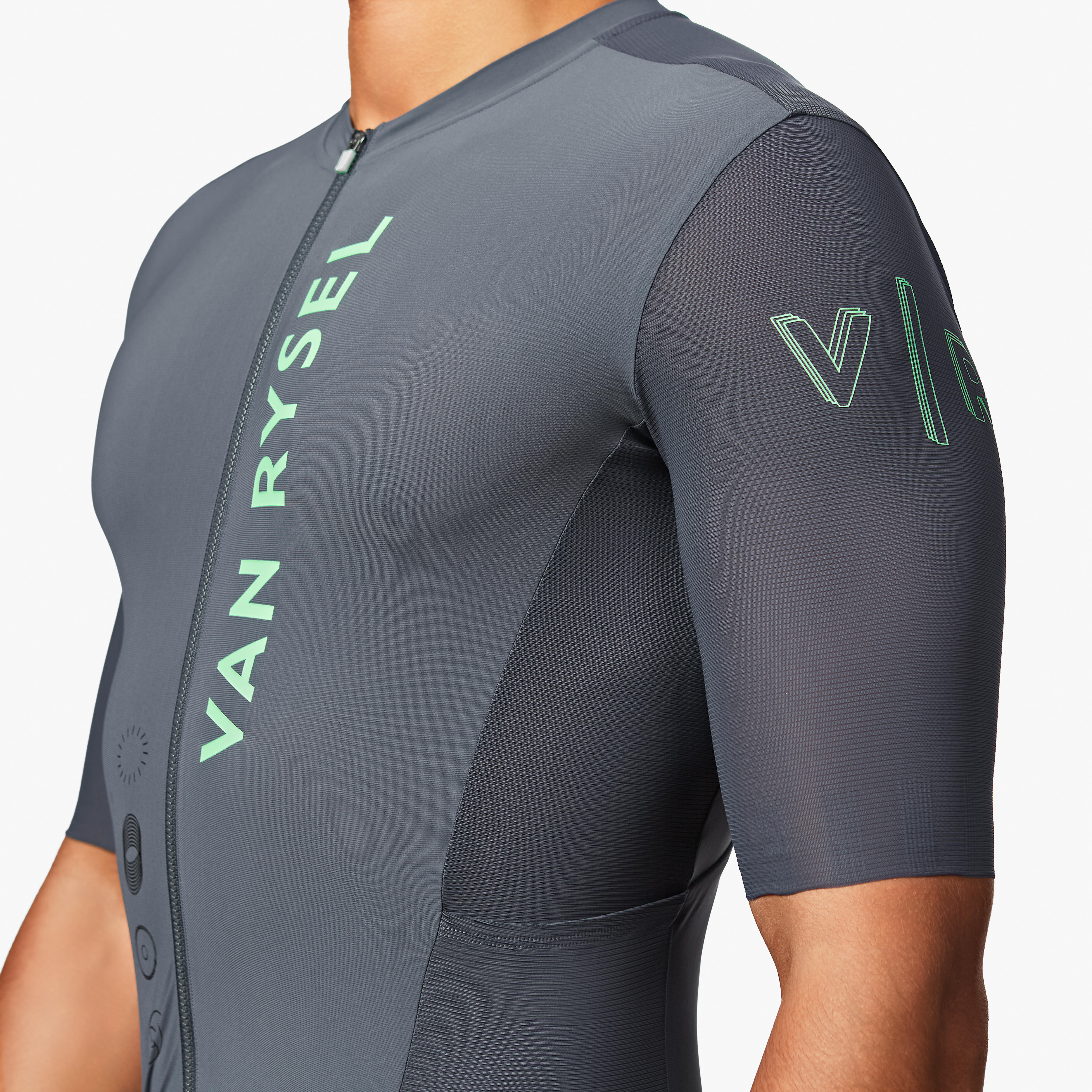 VANRYSEL (ヴァンリーゼル) ロードバイク 夏用ボディスーツ メンズ