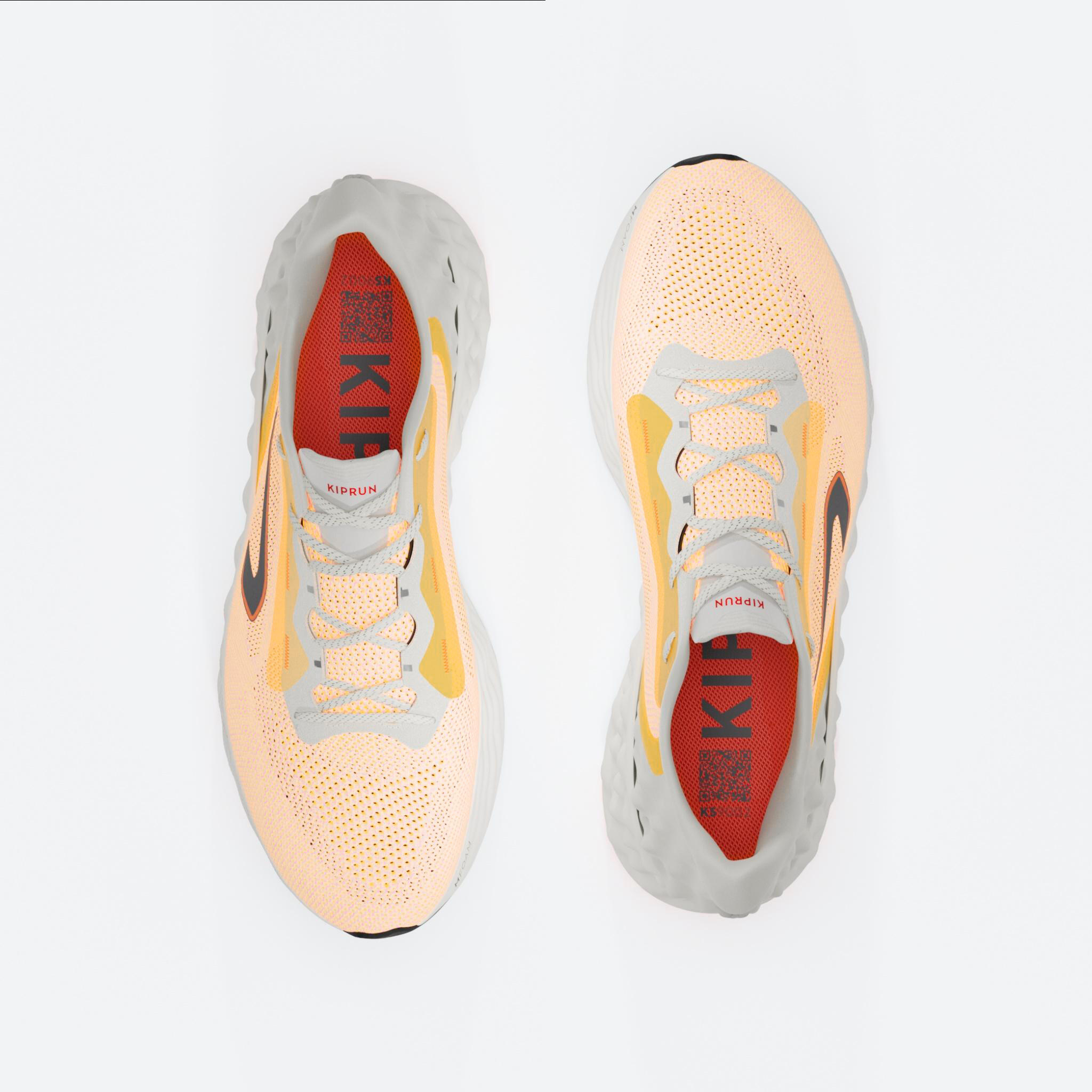 Hardloopschoenen voor heren KS900.2 wit oranje 6/8