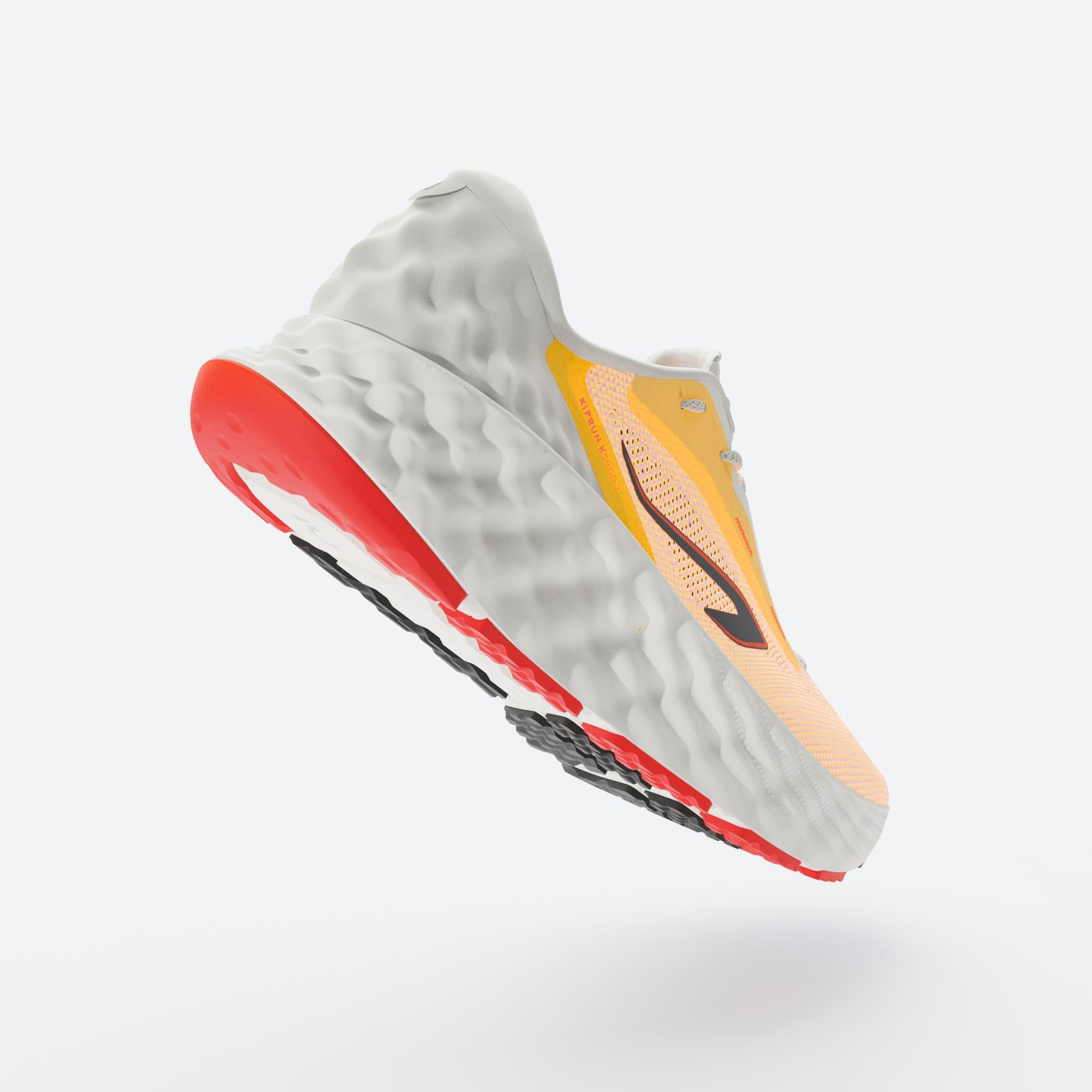 Hardloopschoenen voor heren KS900.2 wit oranje 3/8