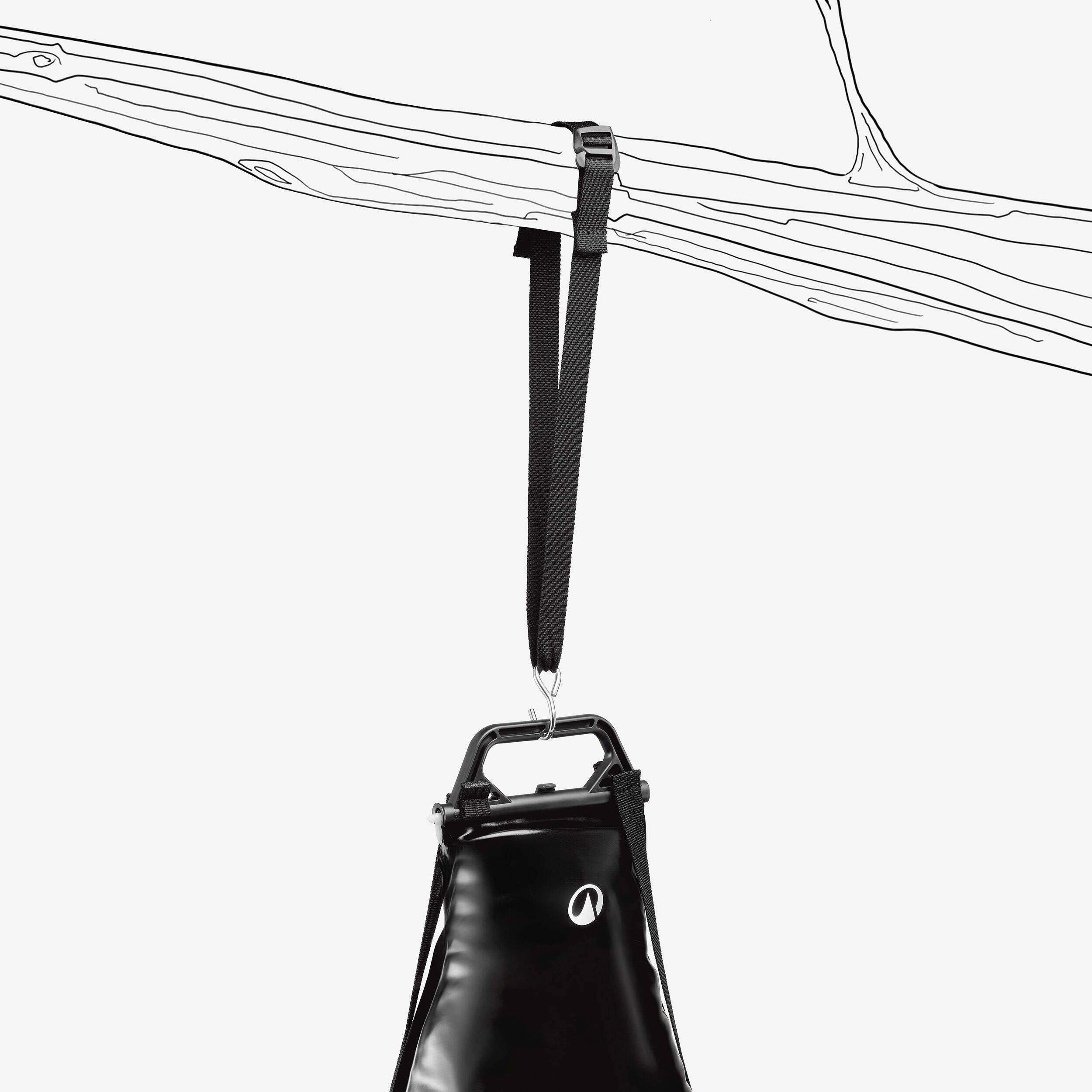 SOLAR CAMPING SHOWER - 10 LITRES -  2
