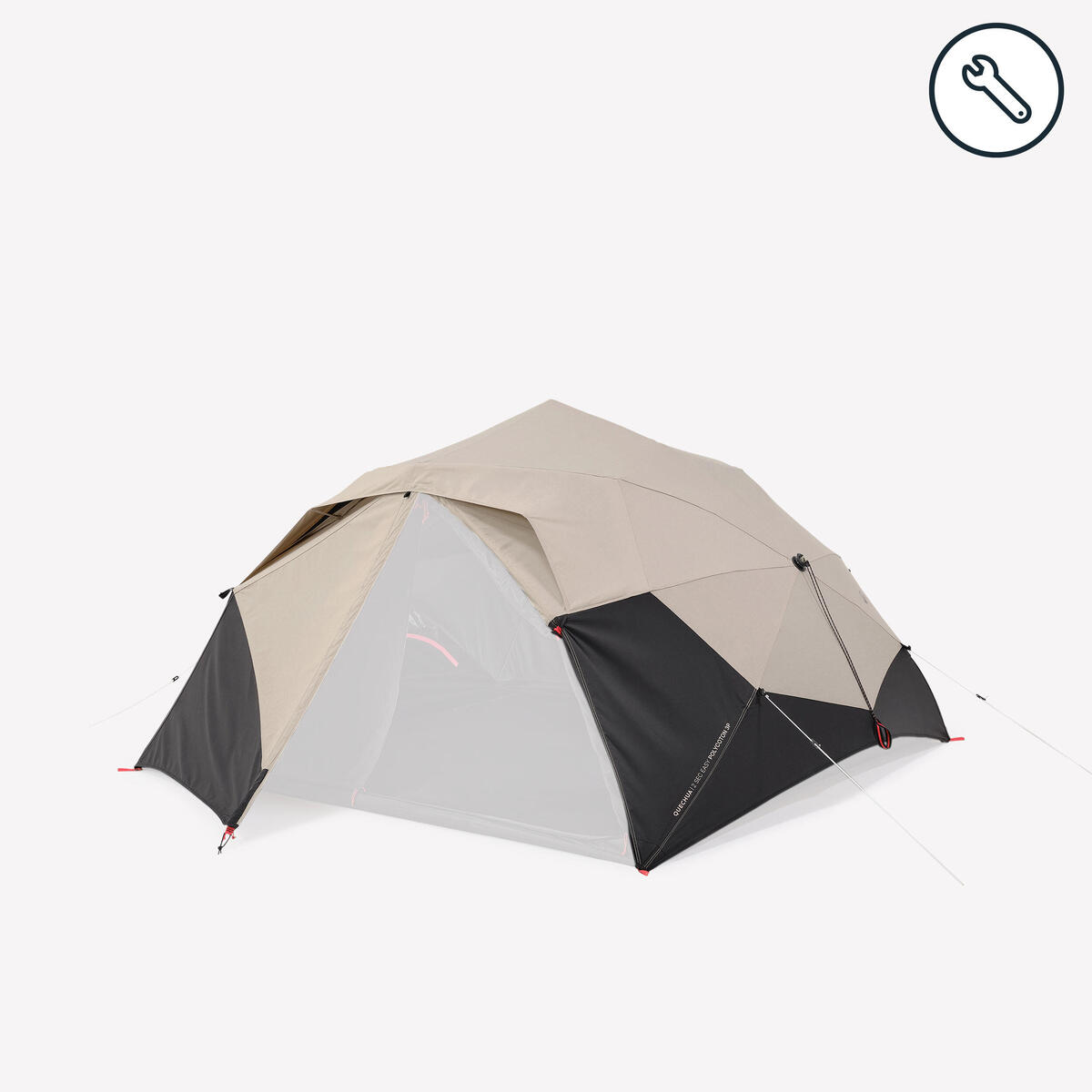 DOUBLE-TOIT DE REMPLACEMENT TENTE 2 SECONDS EASY 3P POLYCOTON