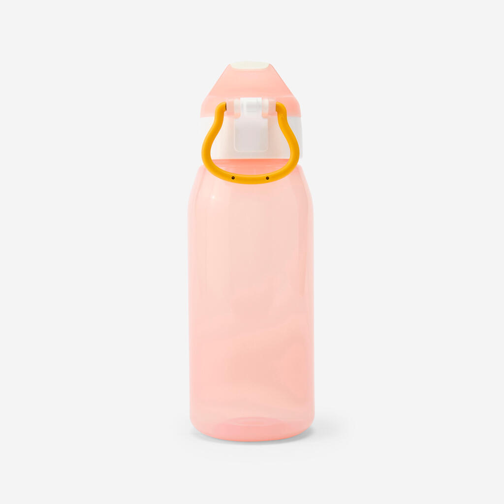Roze dečja flaša za vodu za bicikl 350 ml (3–6 godina)