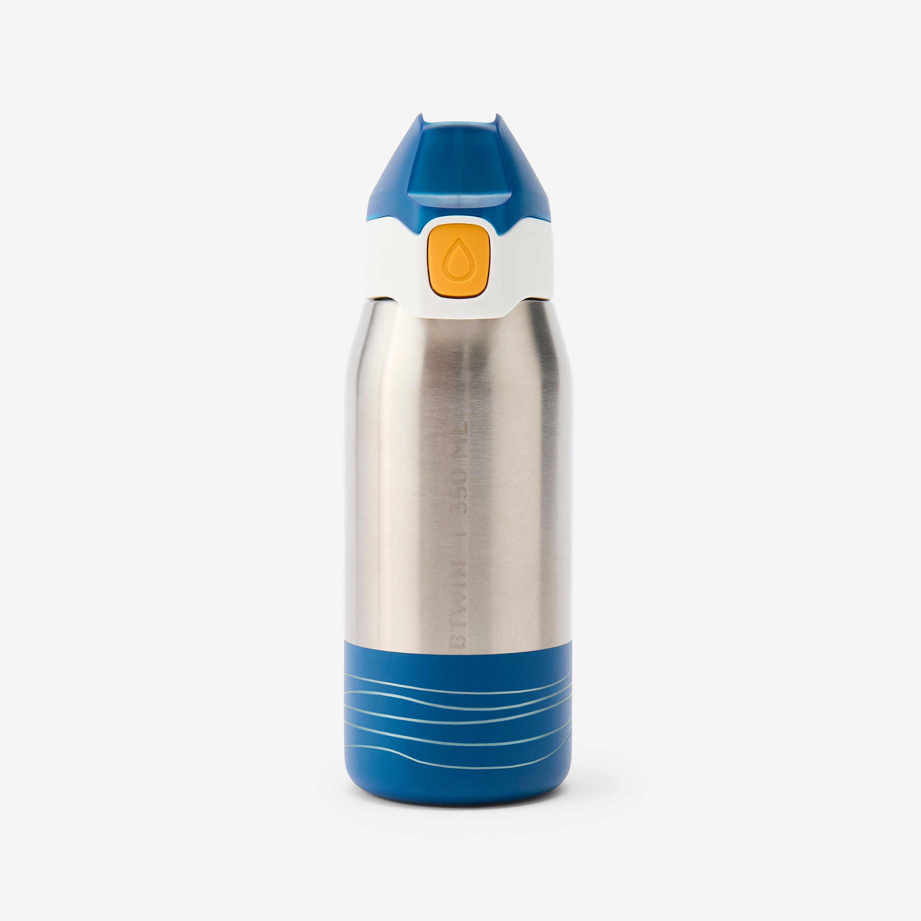 BTWIN Fahrrad-Trinkflasche Edelstahl 350 ml Kinder blau | 03608409833389 BTWIN Fahrrad-Trinkflasche Edelstahl 350 ml Kinder blau | 03608409833389