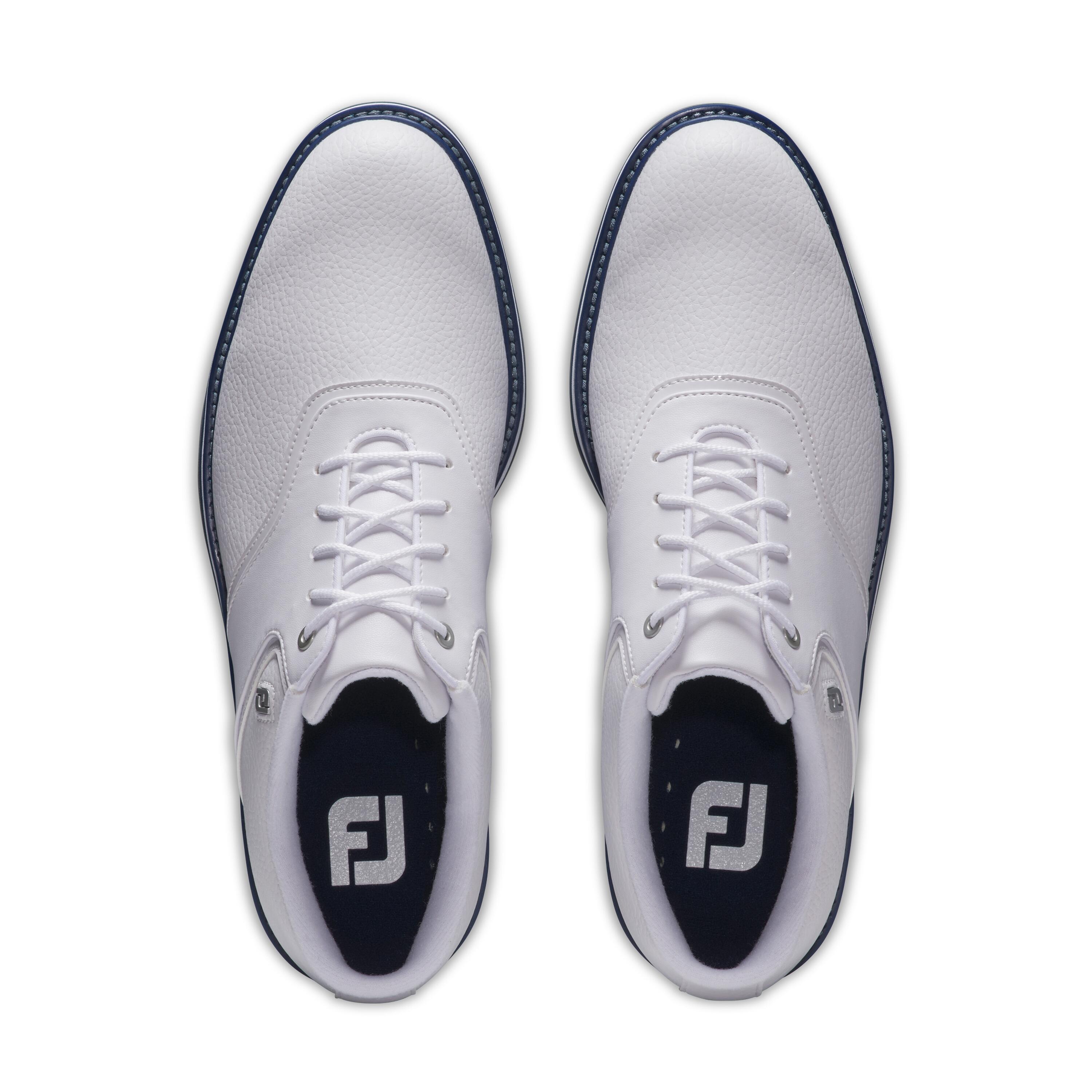 Chaussures de golf homme, Footjoy Originals blanches 4/5