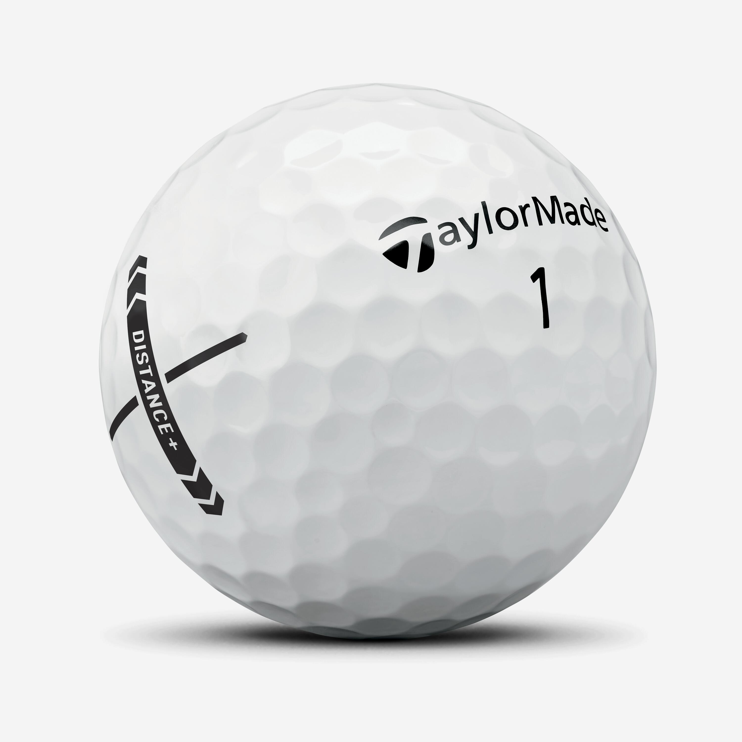 TAYLORMADE Golfové loptičky Distance+ 12 ks bez · záber 4