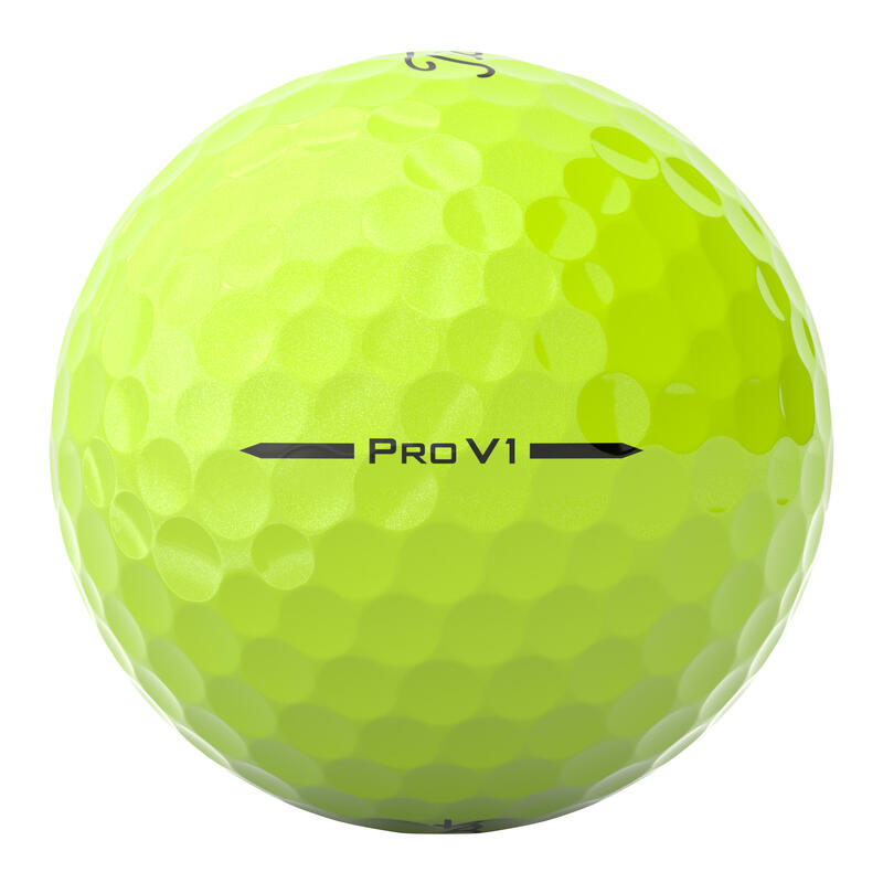 Piłki do golfa Titleist ProV1 żółte 