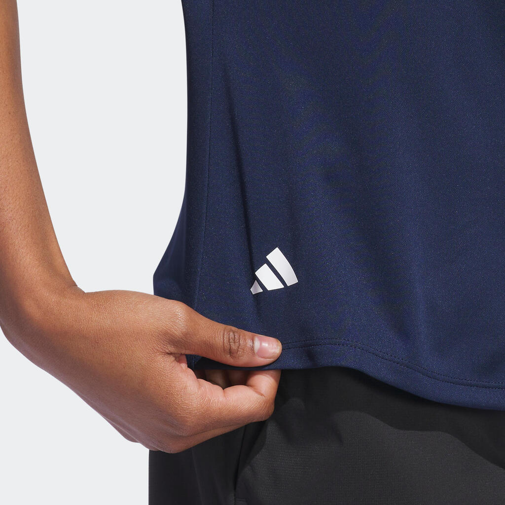 Ženska polo majica za golf, Adidas bela