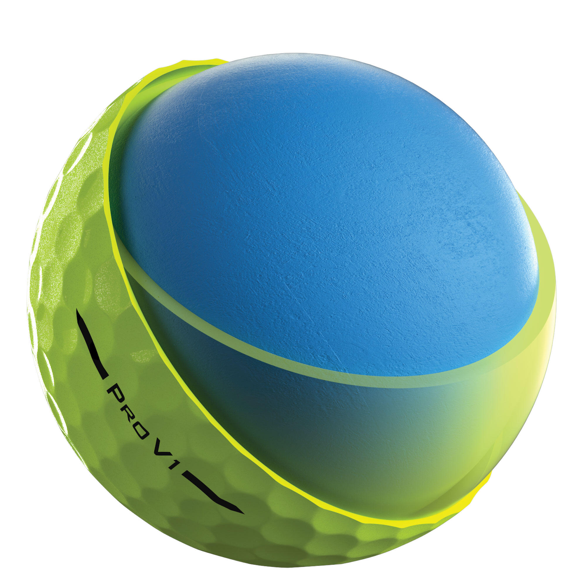 Golfballen Pro V1 12 stuks geel 4/5