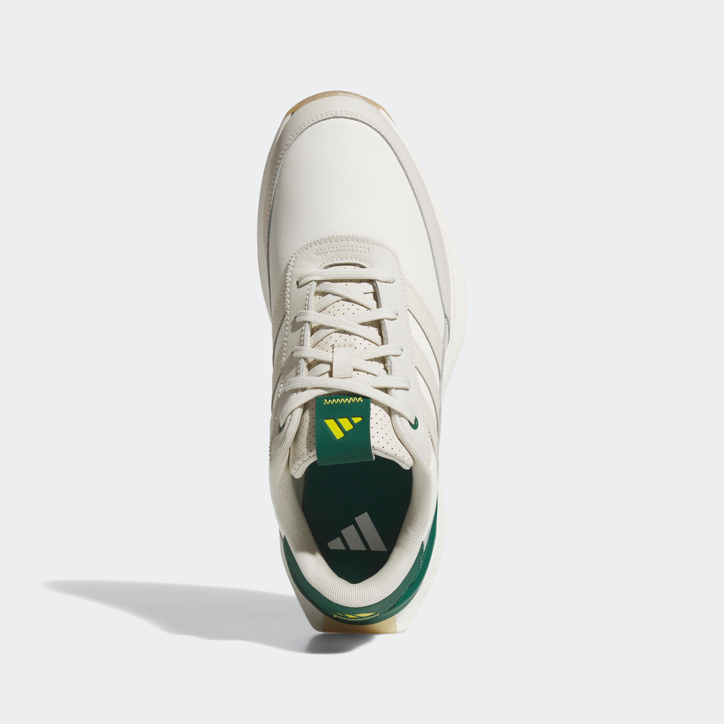 Calçado de golf homem, Adidas S2G bege verde 5/6