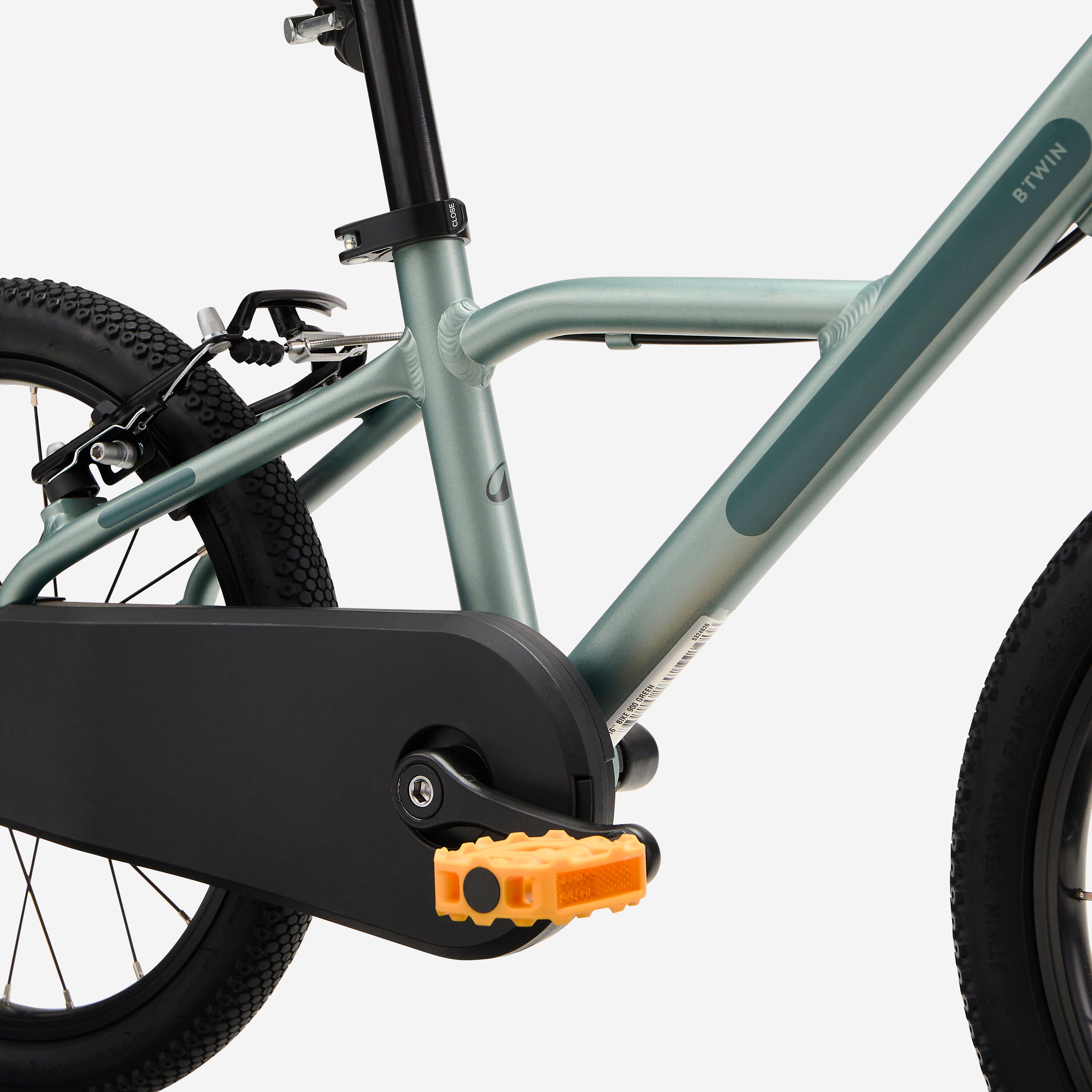 Kinderfahrrad 16 Zoll Discover 900 grün  9/16